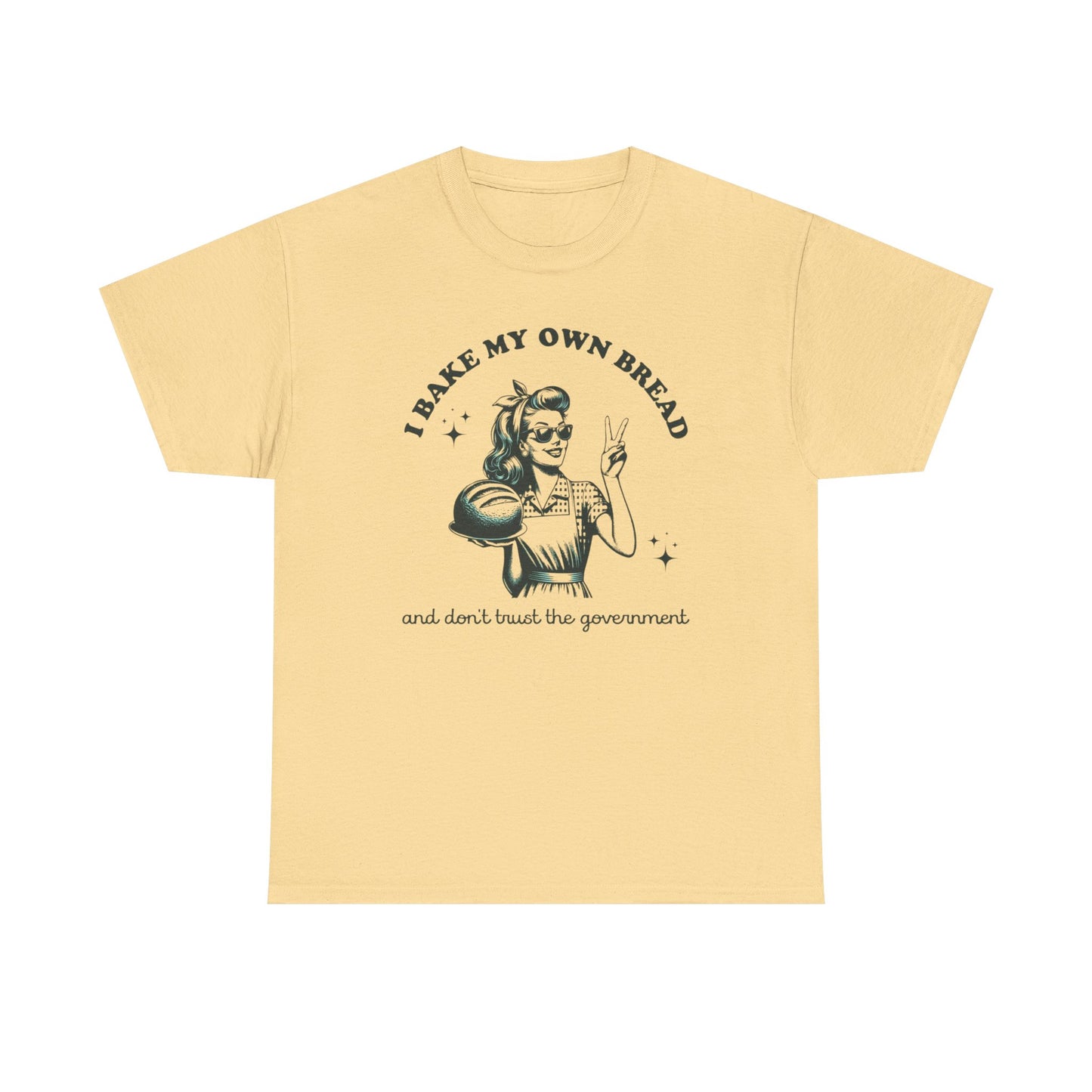 Don't Trust The Government Funny Graphic T Shirt NEW ADULT Unisex Heavy Cotton