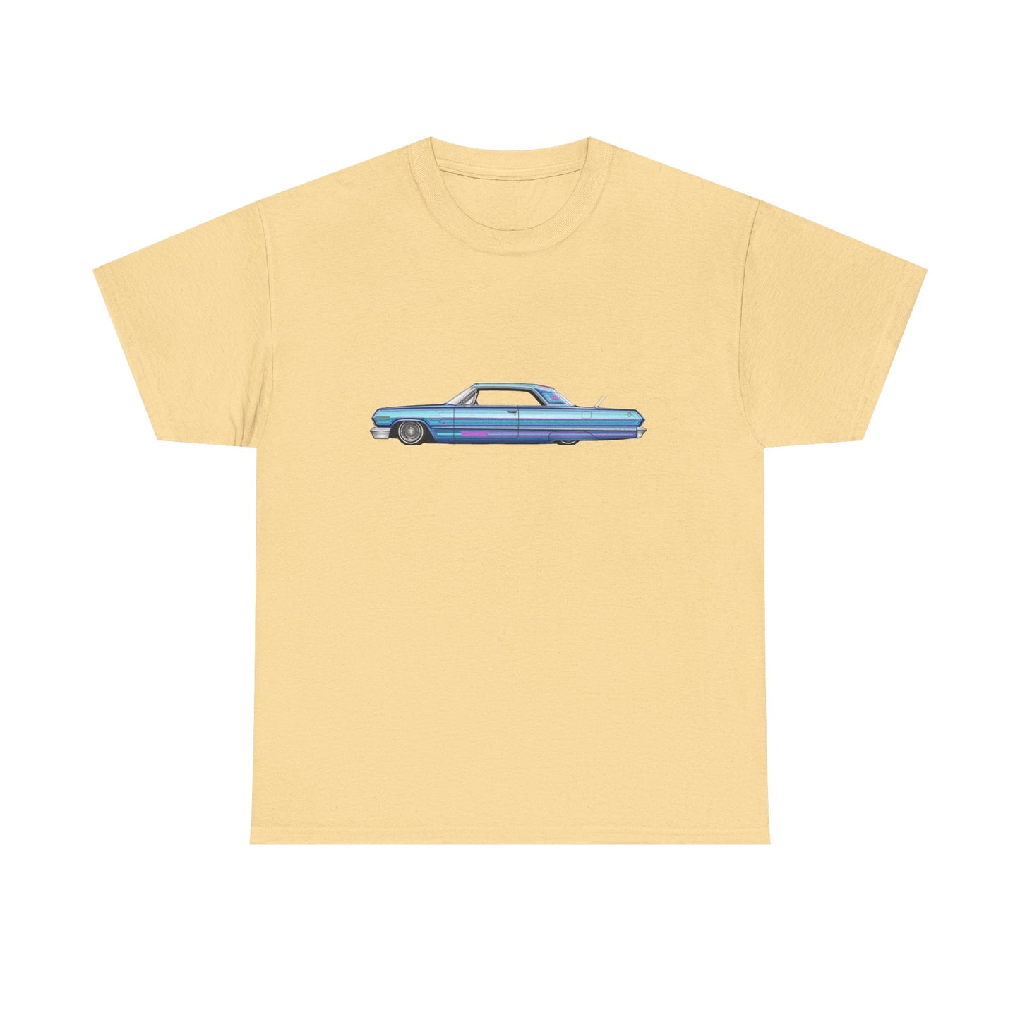 64 Impala Lowrider Cali Graphic T Shirt Unisex Heavy Cotton Tee NEW