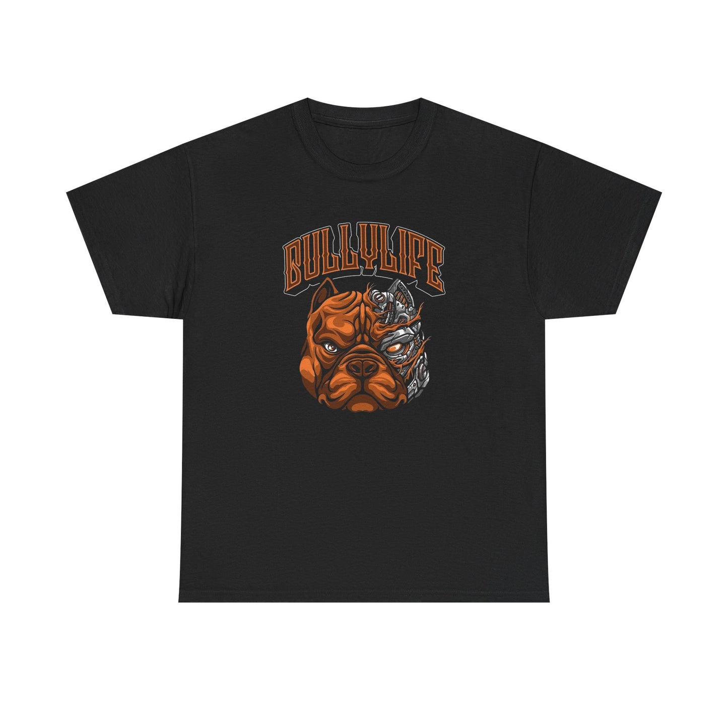 Bullylife Pitbulls Graphic T Shirt Unisex Heavy Cotton Tee