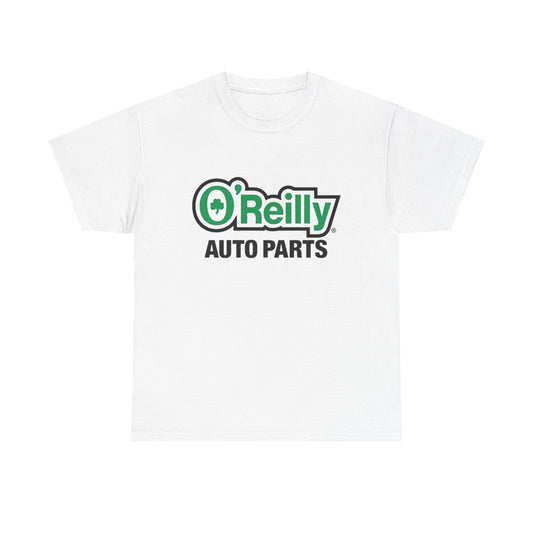 O'Reilly Auto Parts T Shirt Graphic Unisex Heavy Cotton Tee NEW GIFT
