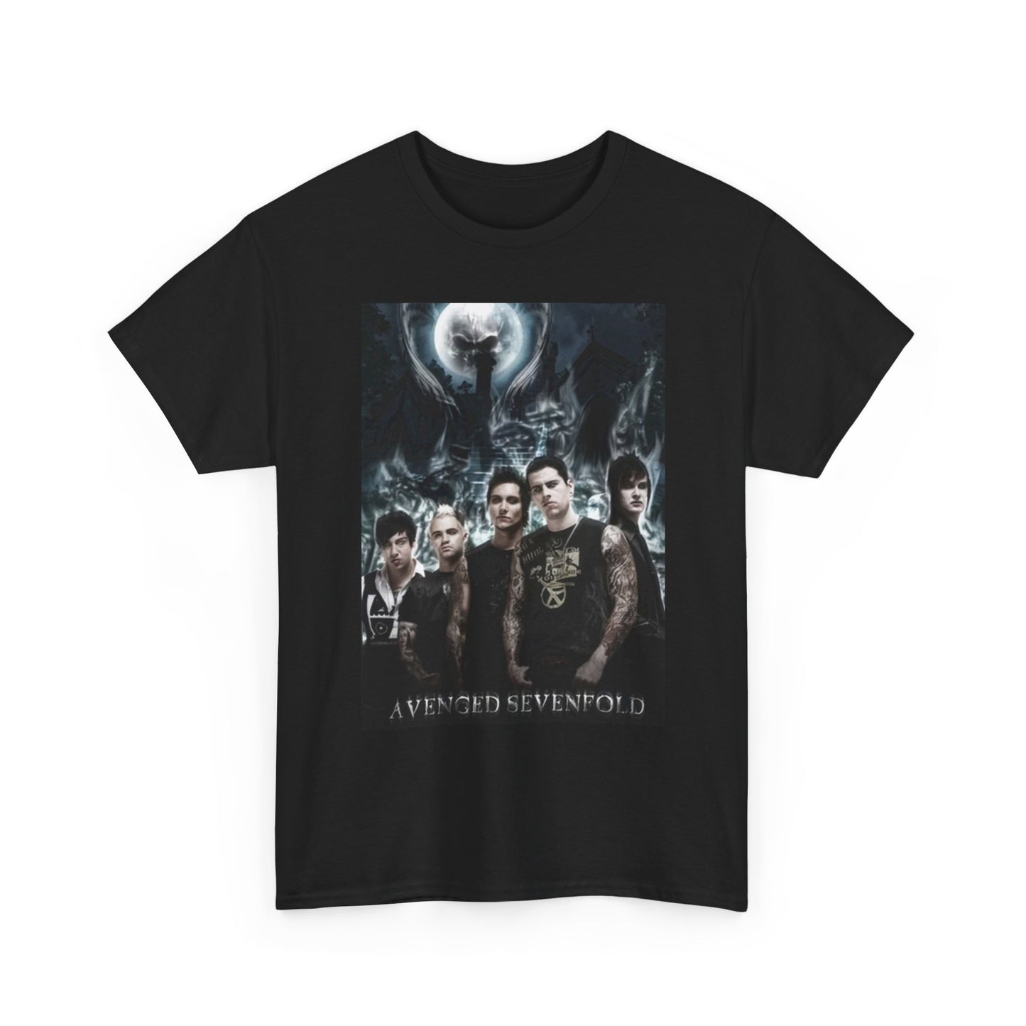 Avenged Sevenfold Graphic T Shirt Retro Rock Merch Unisex Heavy Cotton Tee