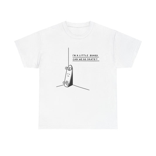 Funny Skateboarding Graphic T Shirt Skate Unisex Heavy Cotton Tee