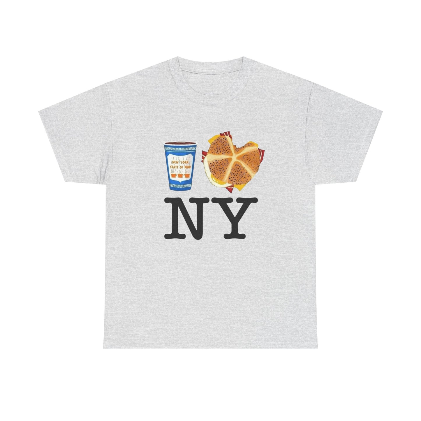 I Love New York Bodega Breakfast Graphic T Shirt Unisex NEW Heavy Cotton Tee