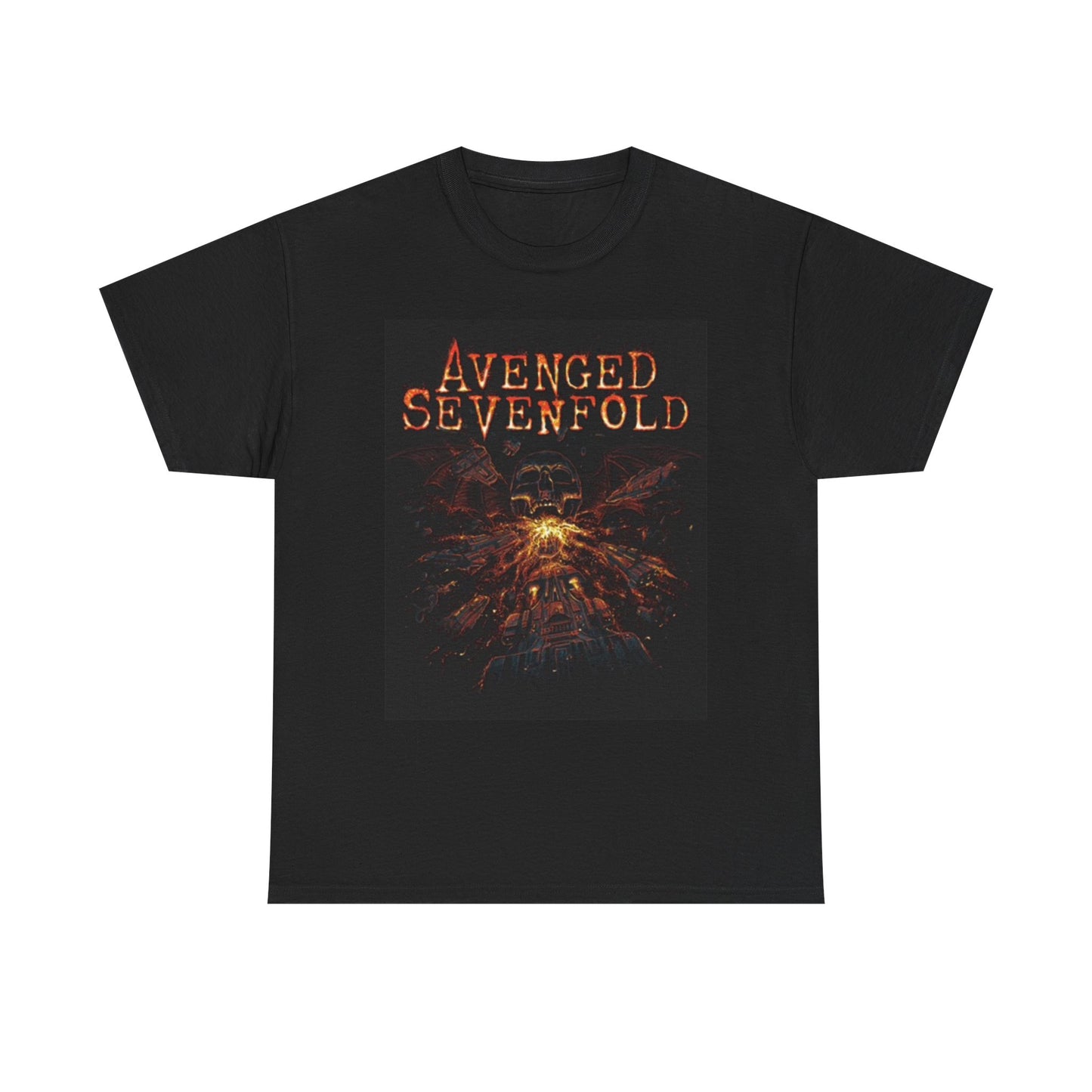 Avenged Sevenfold Graphic T Shirt Retro Rock Merch Unisex Heavy Cotton Tee