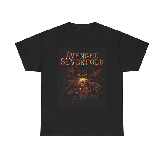 Avenged Sevenfold Graphic T Shirt Retro Rock Merch Unisex Heavy Cotton Tee