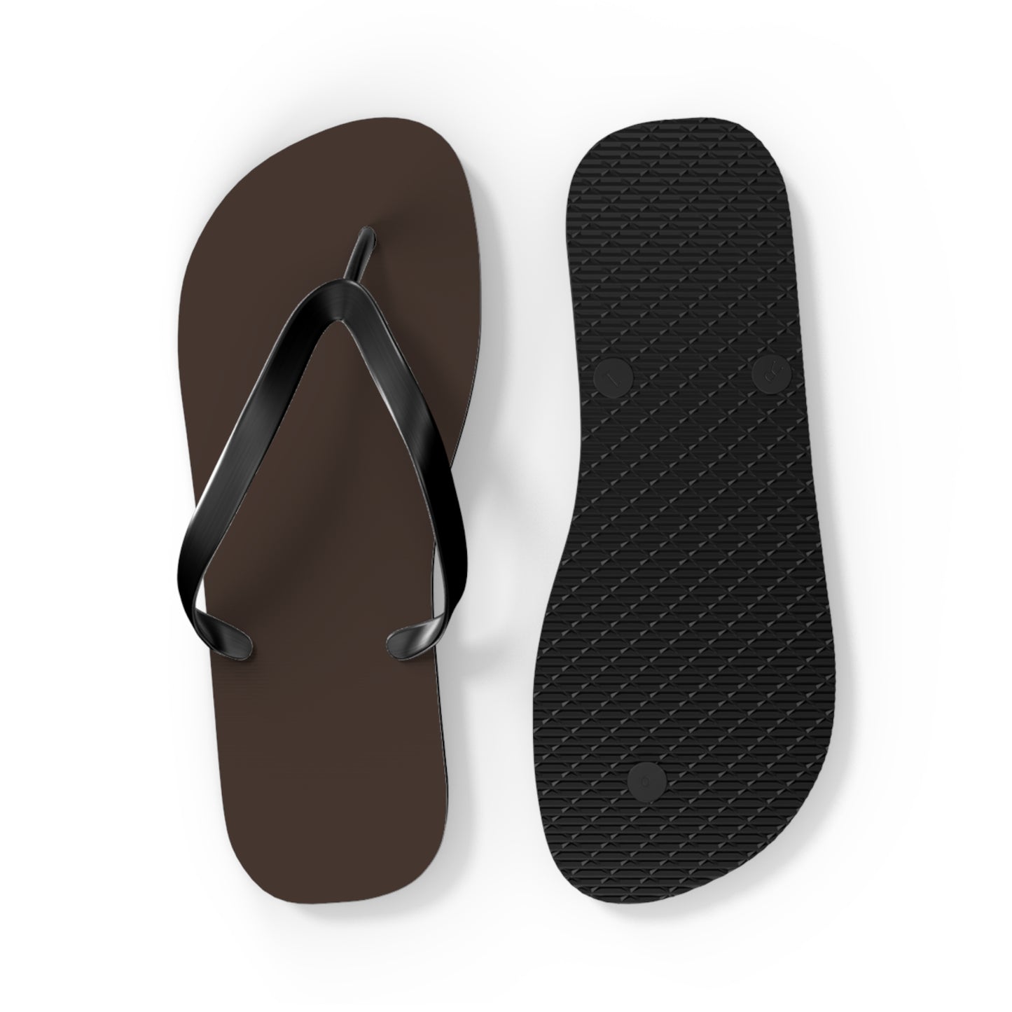 Dark Brown neutral Flip Flops, Sandals Slides, Summer Footwear, Brand New