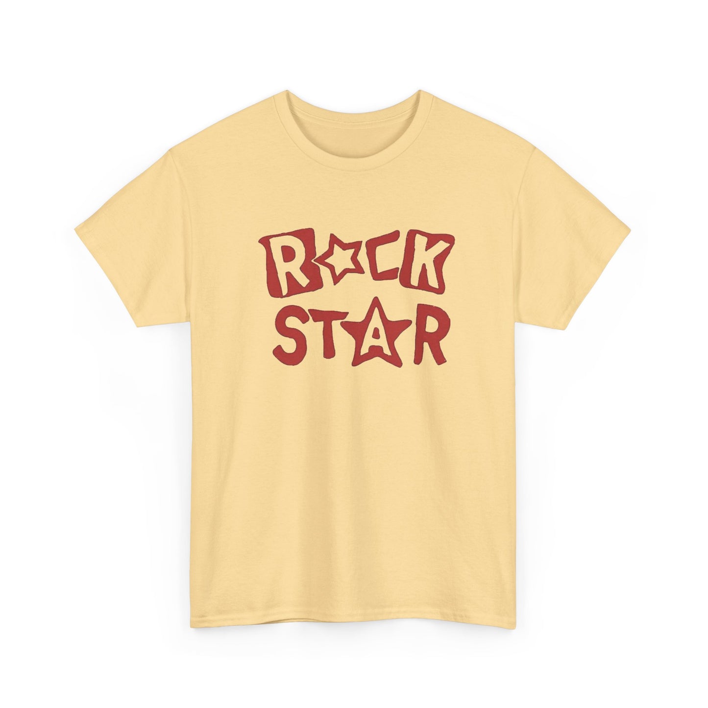 Rock Star Graphic T Shirt Unisex Heavy Cotton NEW Tee