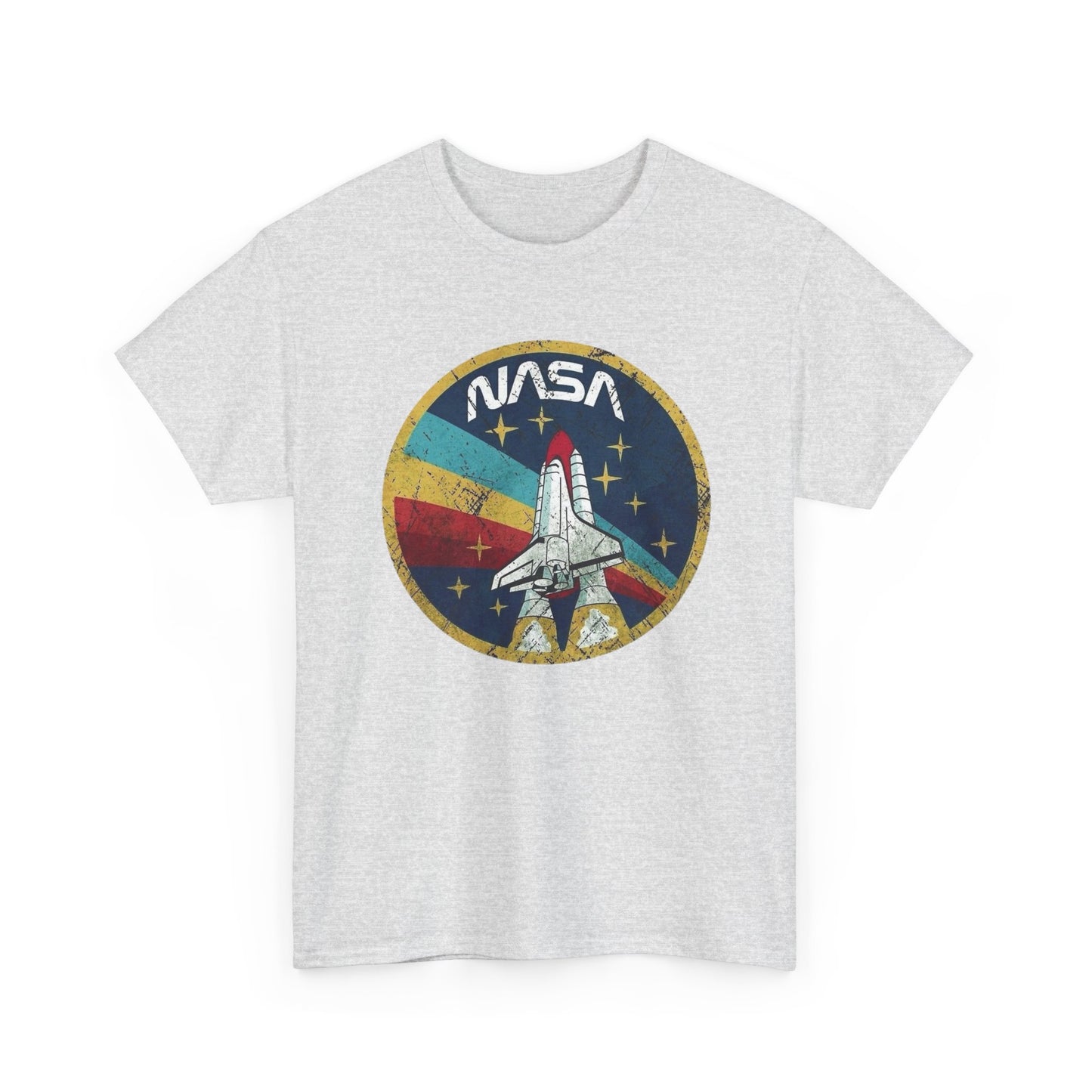 NASA Space Astronaut Vintage Graphic T Shirt Men's Heavy Cotton Tee