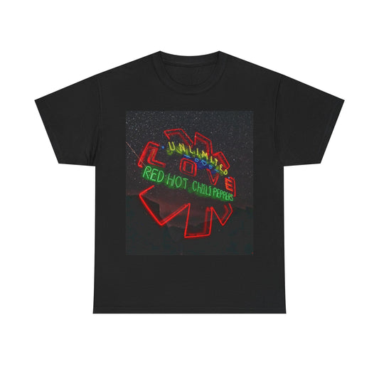 Red Hot Chili Peppers shirt space art vintage retro tour Unisex Heavy Cotton Tee