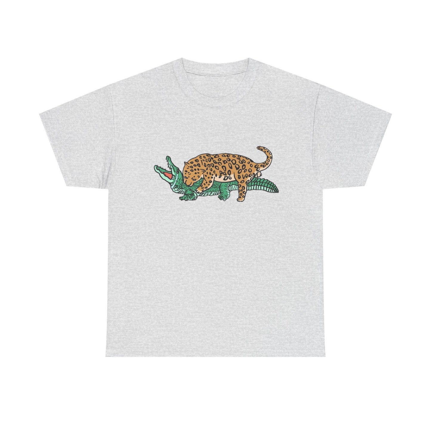 Tiger Bite Graphic T Shirt Unisex Heavy Cotton Tee