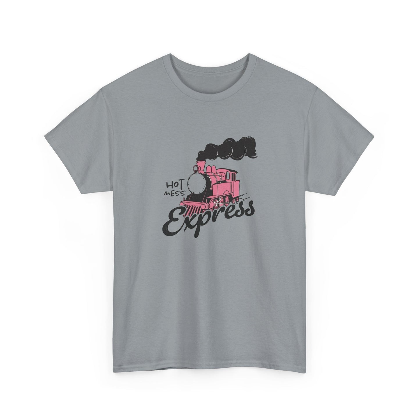 Hot Mess Express Womens Graphic T Shirt NEW Unisex Heavy Cotton Tee