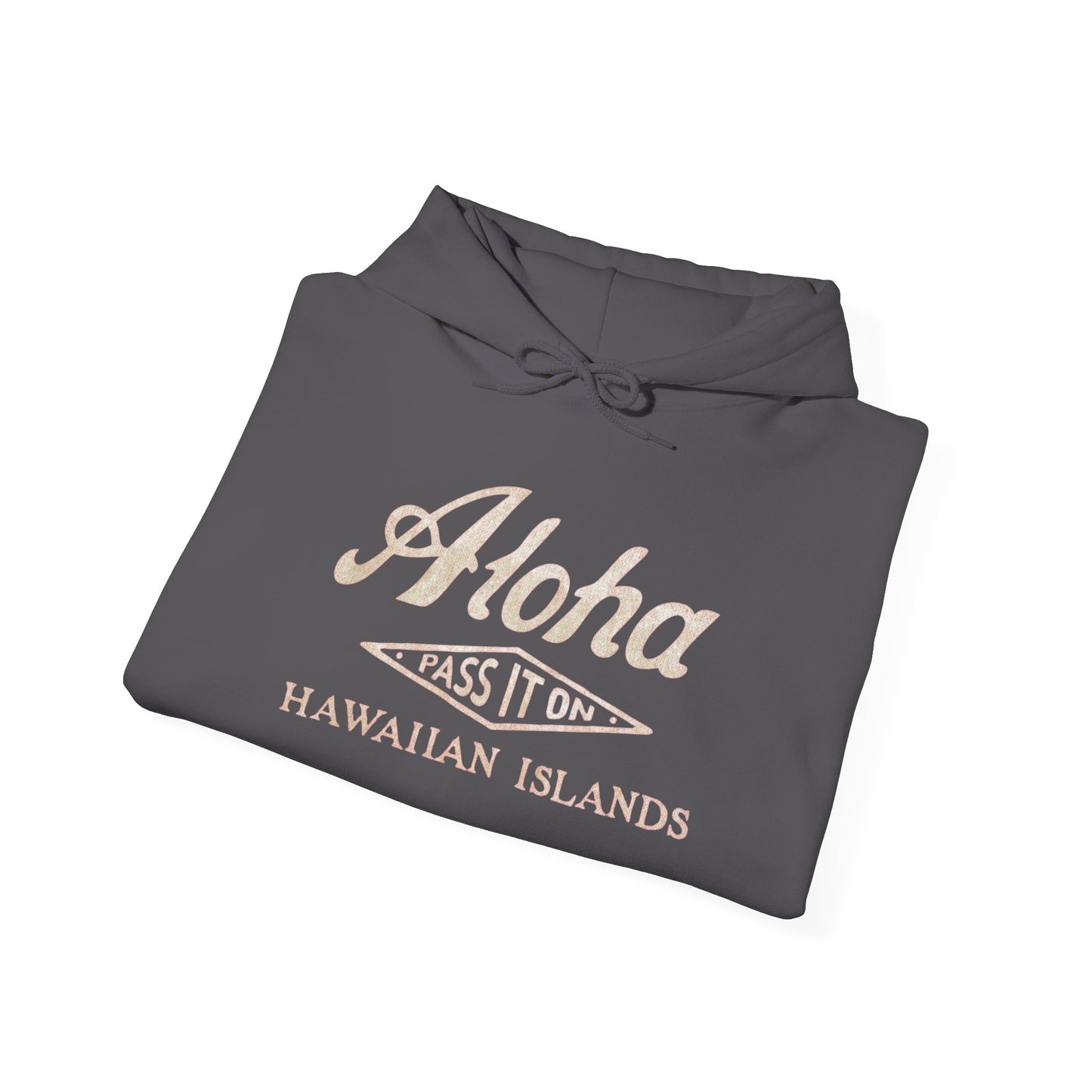 Aloha Hawaiian Islands Graphic Hoodie Unisex Heavy Blend™ Hooded Sweatshirt