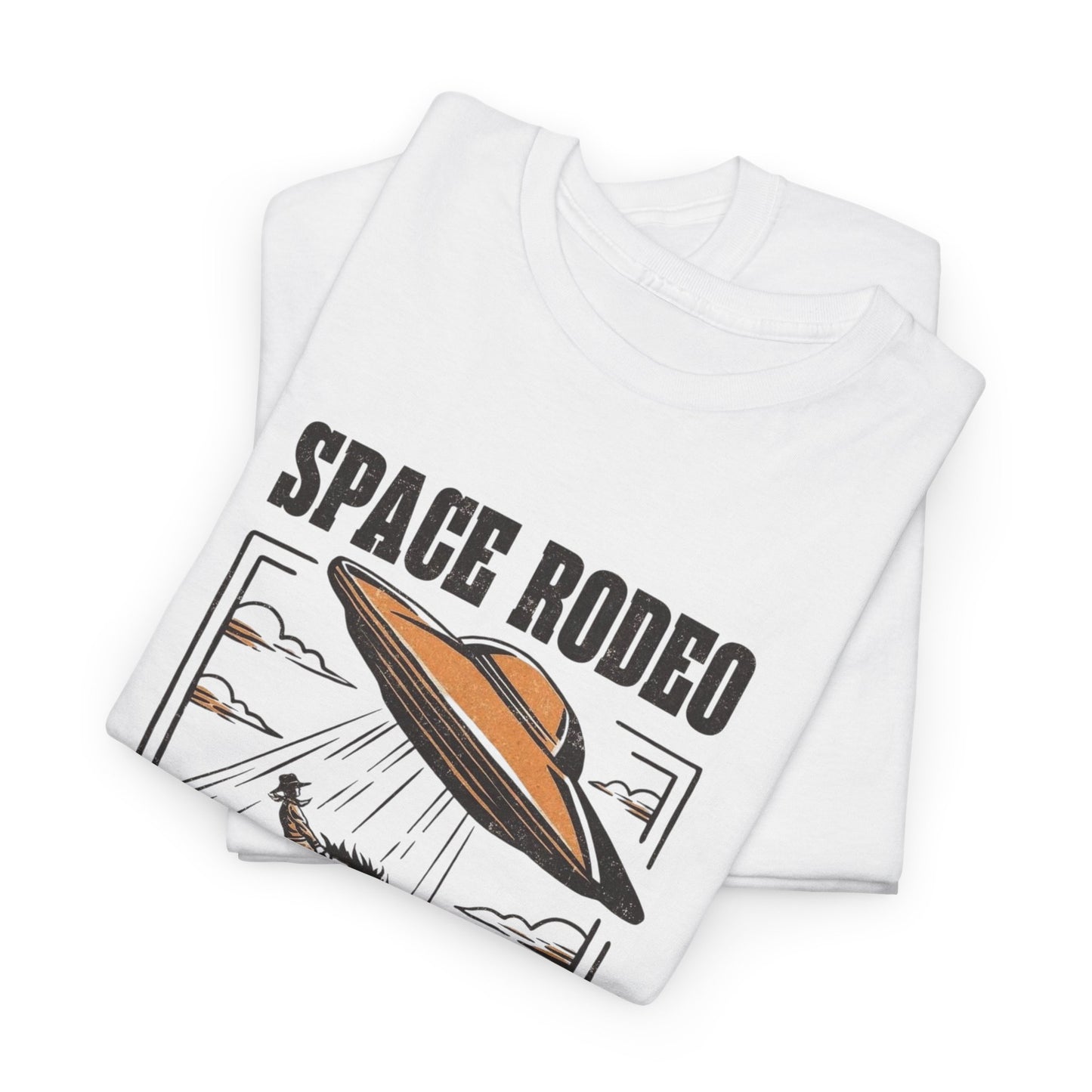 Space Rodeo Cowboy Graphic T Shirt Heavy Cotton Tee NEW ADULT UNISEX