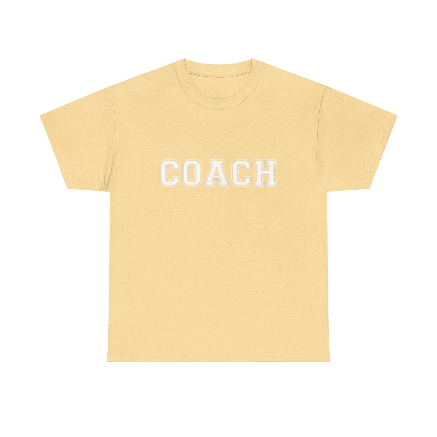 Coach Sports Retro Gym Graphic T Shirt Unisex Heavy Cotton Tee