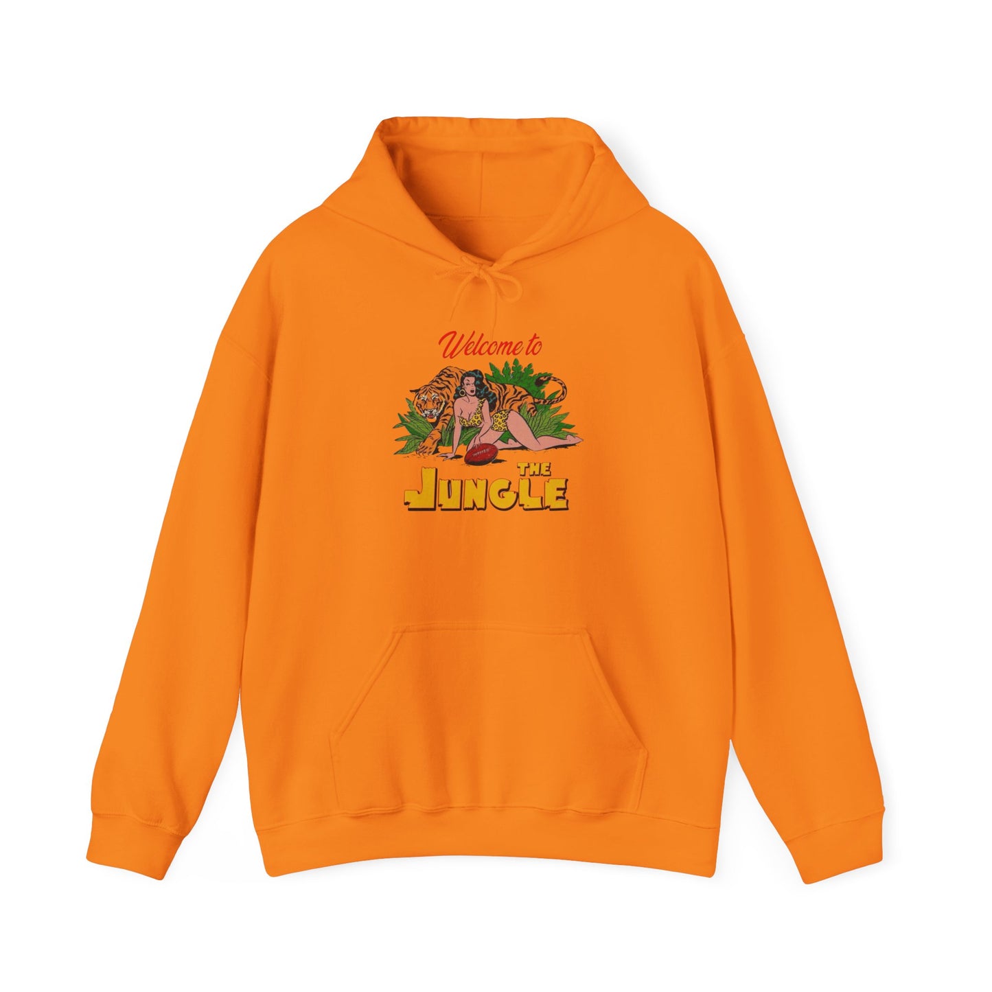 Welcome To The Jungle Graphic Hoodie Unisex Heavy Blend™ Hooded Sweatshirt