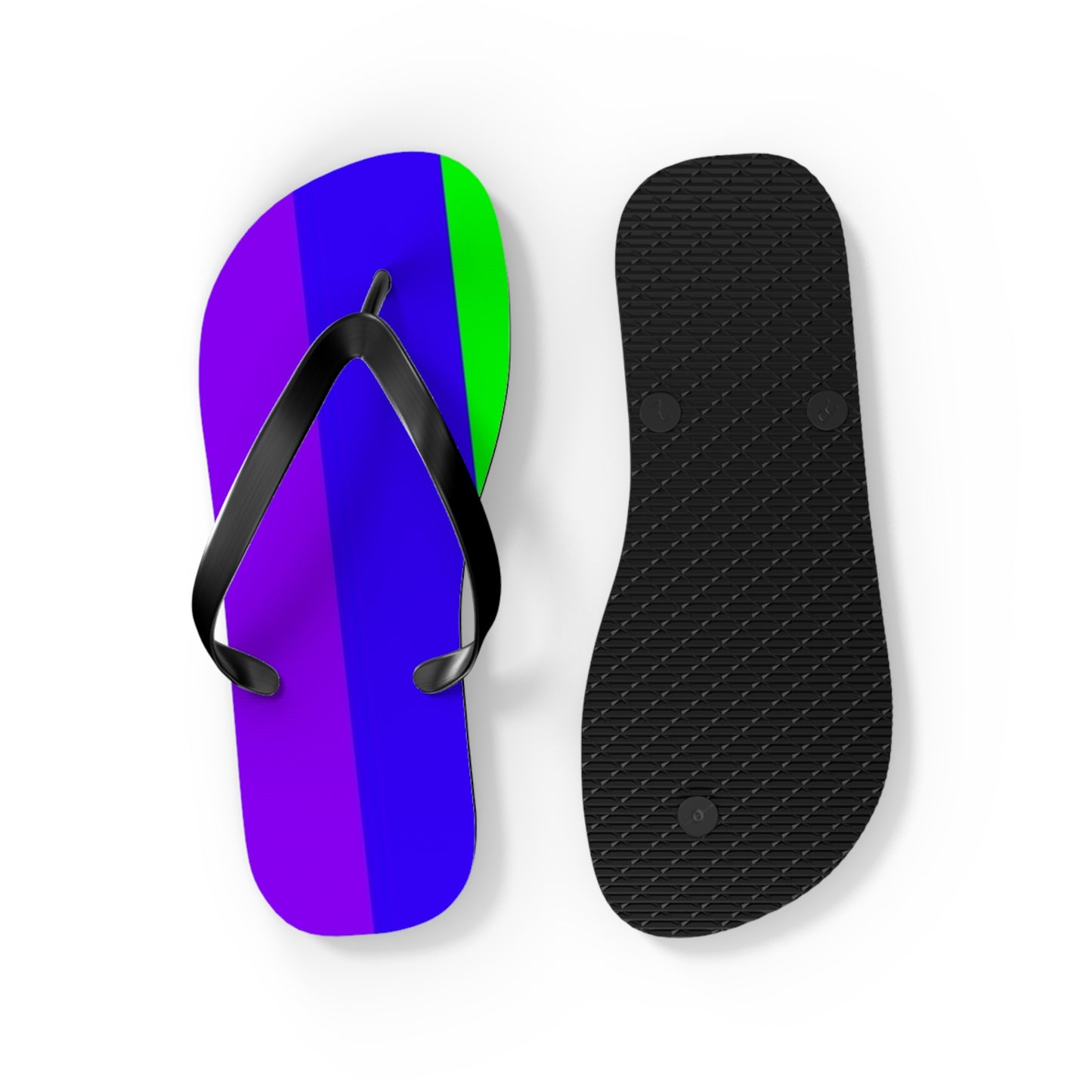 Summer Rainbow Flip Flops, Sandals Slides, Summer Footwear, Brand New