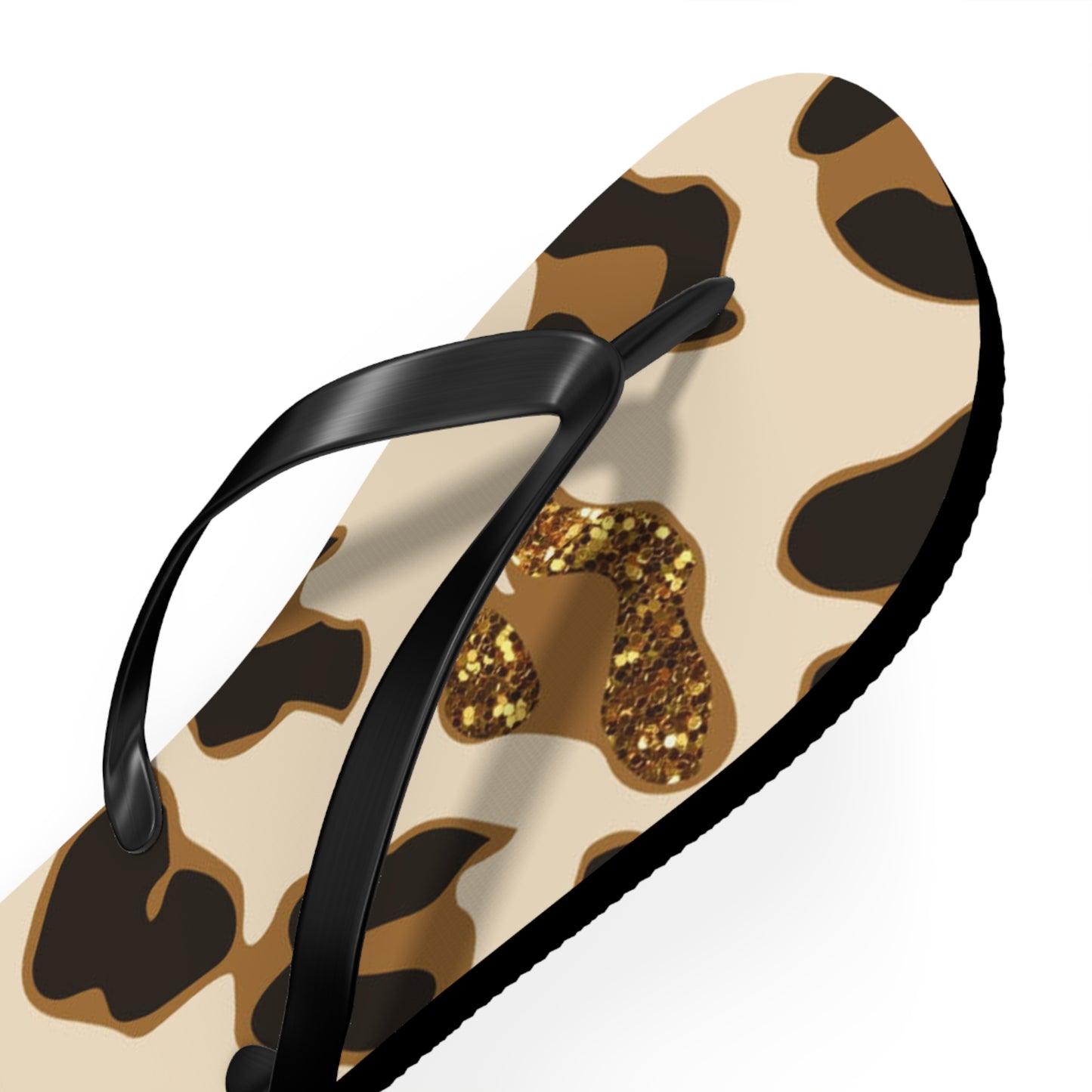 Glitter Bomb Beach Sandals, Slides for Summer, Flip Flops, Water Resistant
