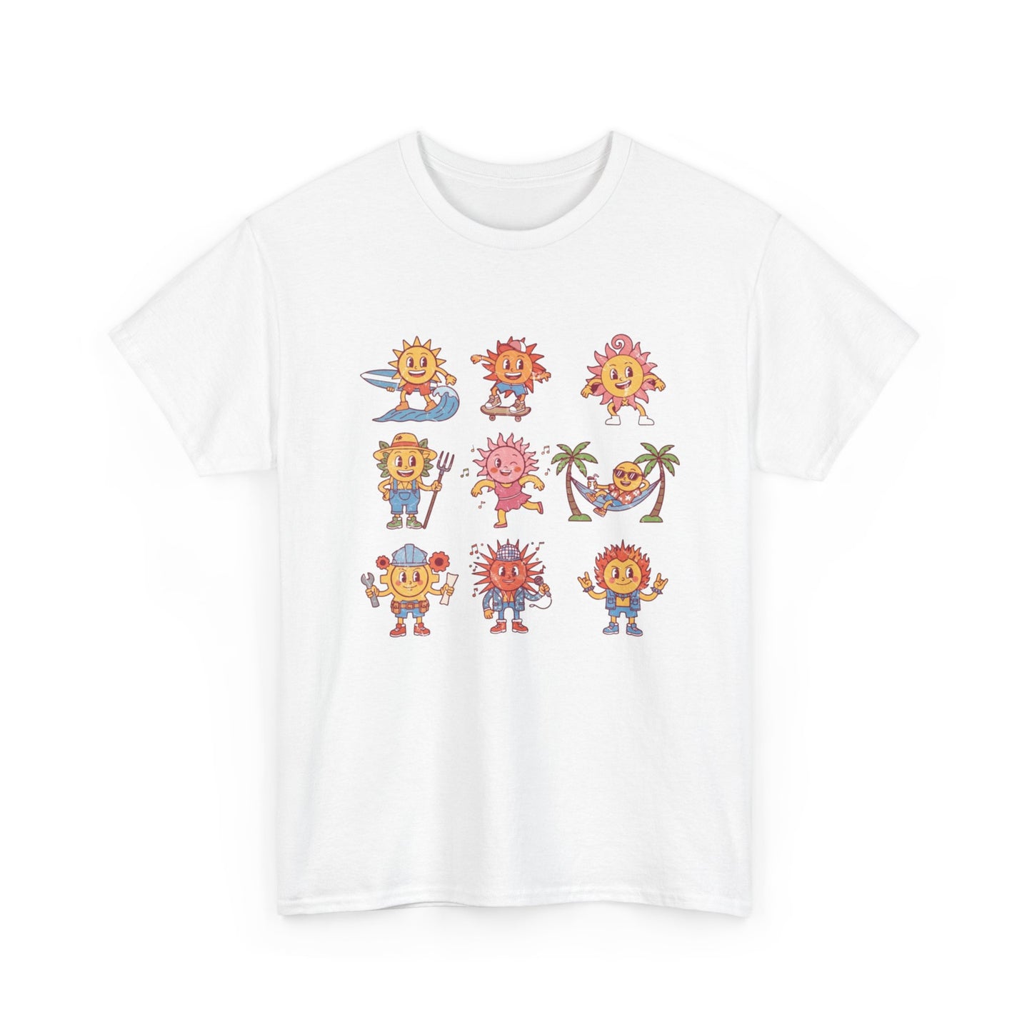 Sunshine Graphic T Shirt Heavy Cotton Tee