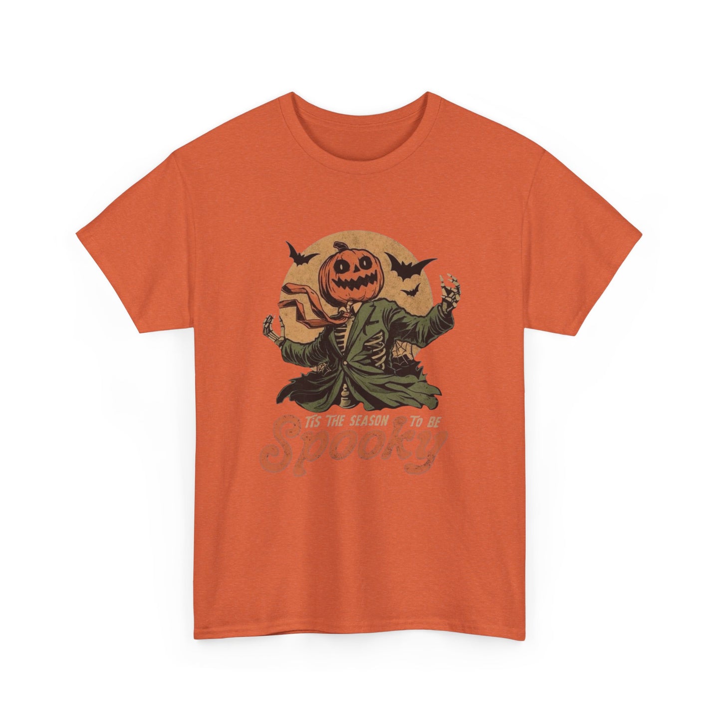 Spooky Season Halloween Graphic T Shirt NEW Unisex Heavy Cotton Tee