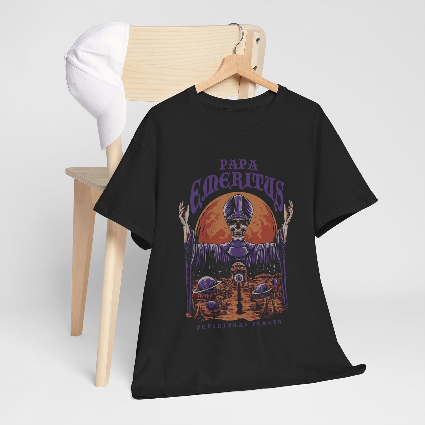 Papa Emeritus Vintage Graphic T Shirt NEW ADULT Unisex Heavy Cotton Tee