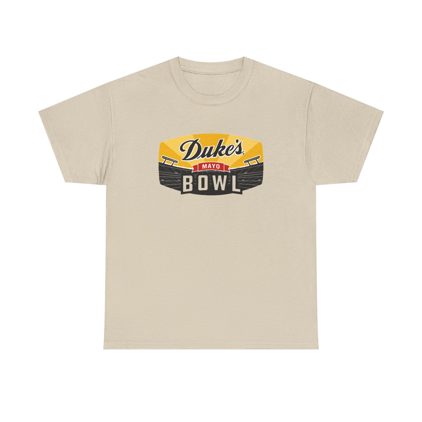 Dukes Mayo Graphic T Shirt Duke Bowl Retro Southern Unisex Heavy Cotton Tee
