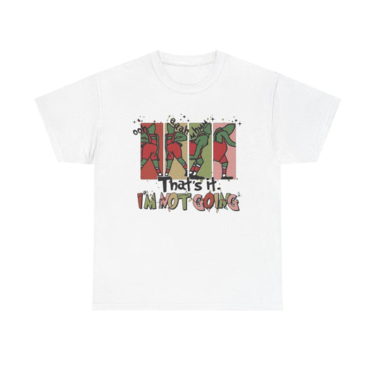 Funny Grinch Christmas Graphic T Shirt Unisex NEW Heavy Cotton Tee