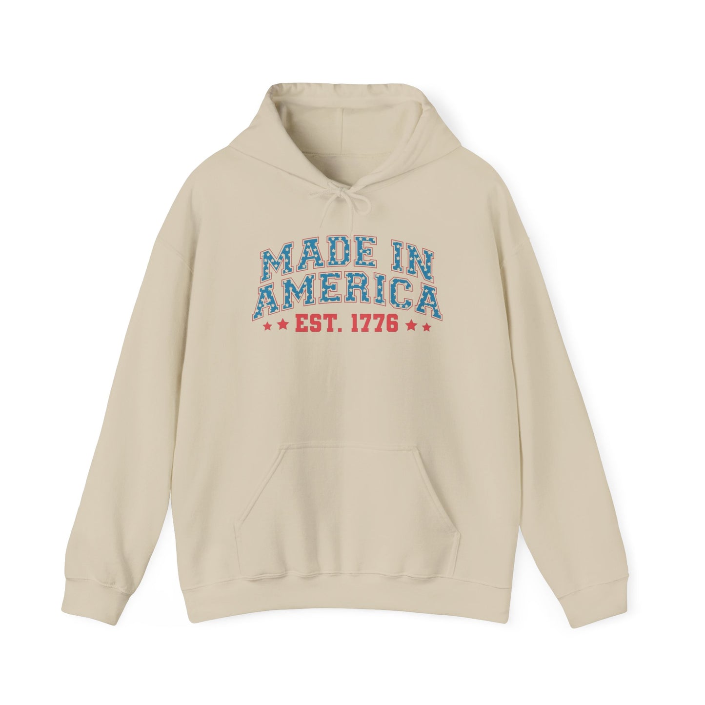 Made In America 1776 Hoodie NEW ADULT Unisex Hooded Sweatshirt