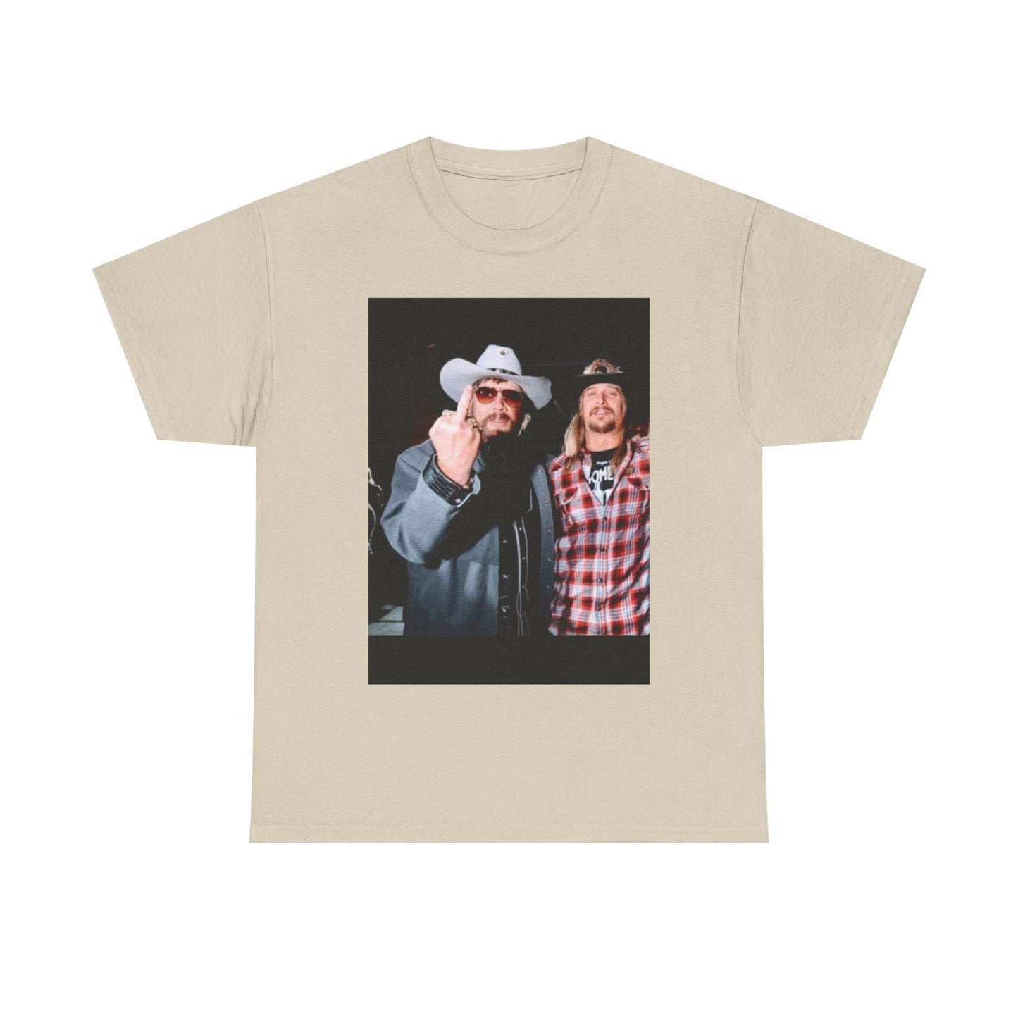 Hank Williams jr T-shirt kid rock country vintage Unisex Heavy Cotton AMERICAN