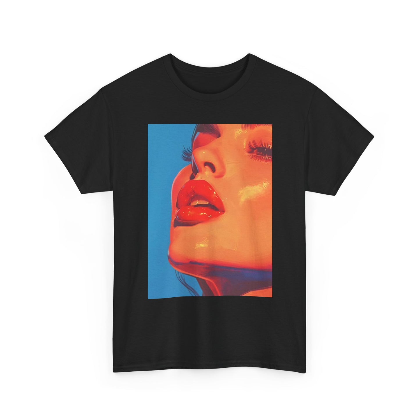 Women Painting Graphic T Shirt Retro Design Unisex Heavy Cotton Tee