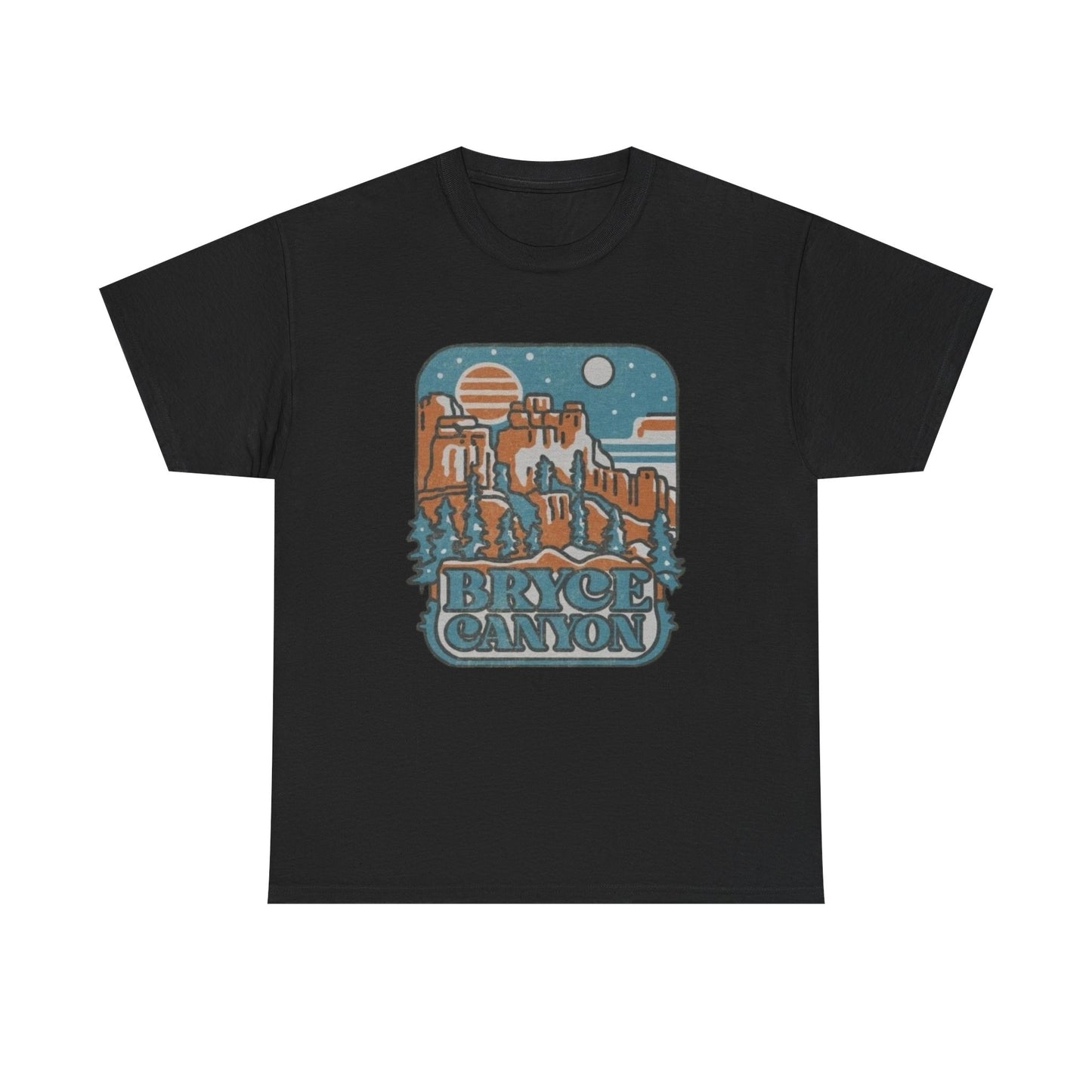 Bryce Canyon Retro Graphic T Shirt NEW Adult Tee