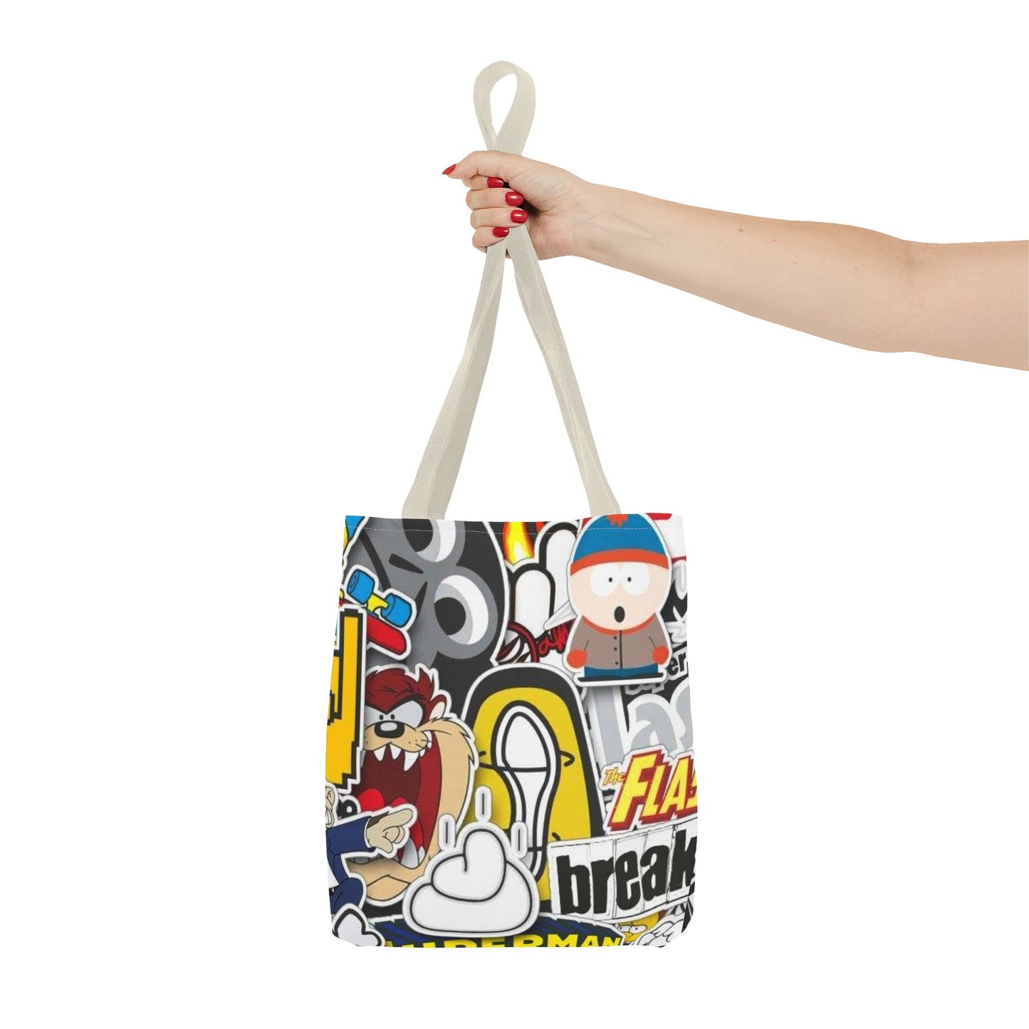 Nostalgic Cartoon All Over Print BRAND NEW Purse, Pocketbook,Travel Tote Bag