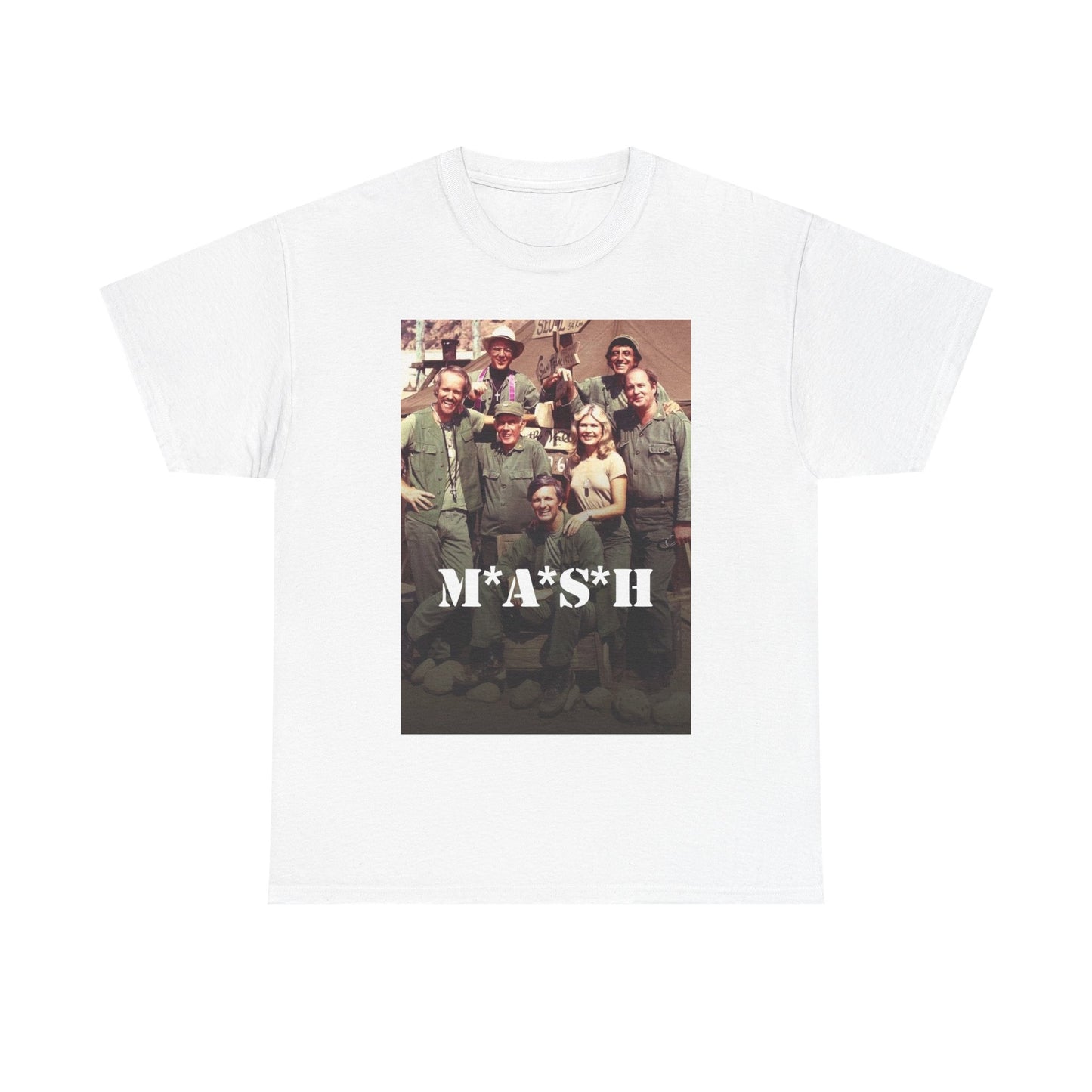 Mash Military Tshirt Vintage Tv Series Medical Retro Unisex Heavy Cotton Tee 12