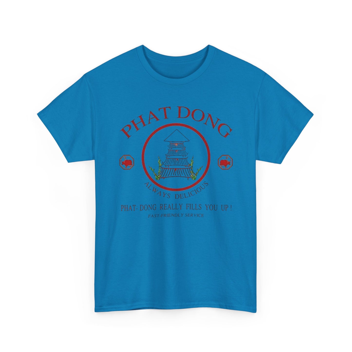 Phat Dong Funny Chinese Food Graphic T-Shirt Gift NEW Jokes  Heavy Cotton Tee