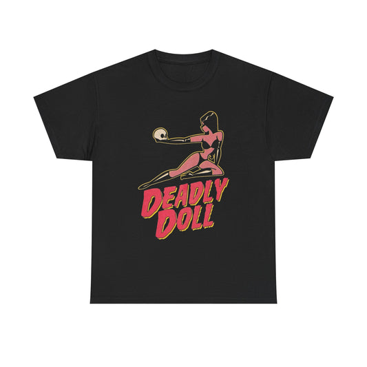 Deadly Doll Graphic T Shirt Unisex Heavy Cotton Tee