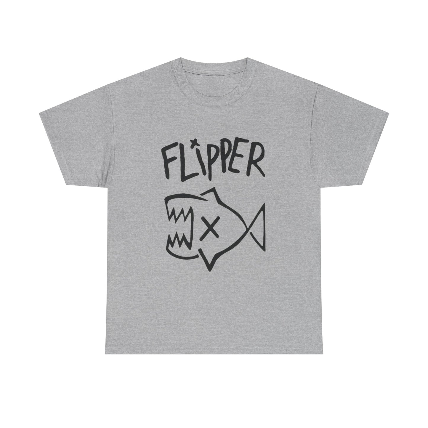 Flipper Graphic T Shirt Unisex Heavy Cotton Tee