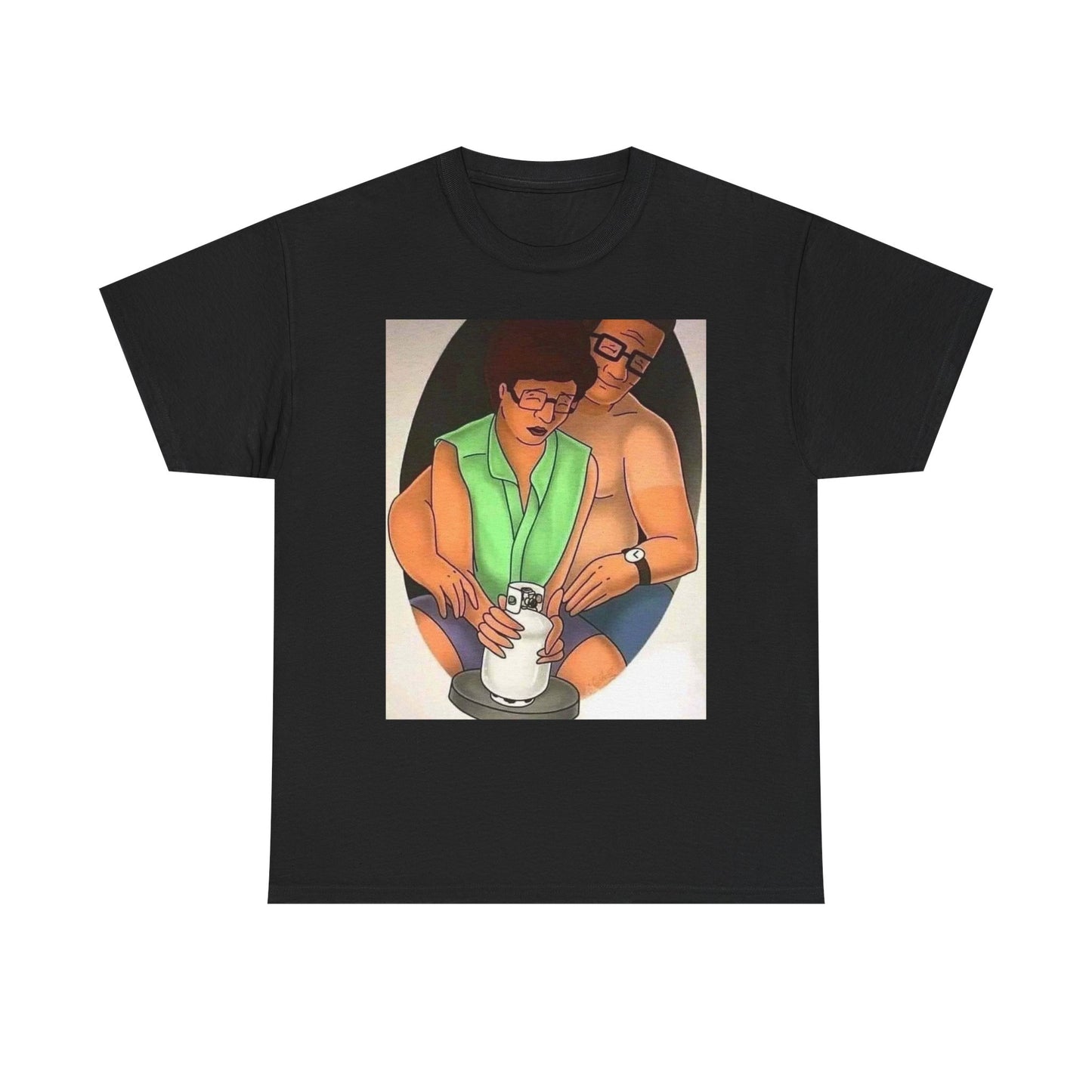 King Of The Hill Funny Propane Graphic T Shirt S-5XL Unisex Heavy Cotton Tee