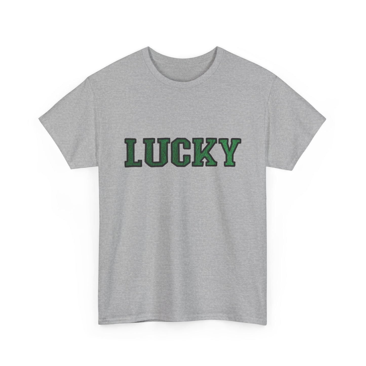 Lucky Graphic T Shirt New Adult Unisex Heavy Cotton Tee