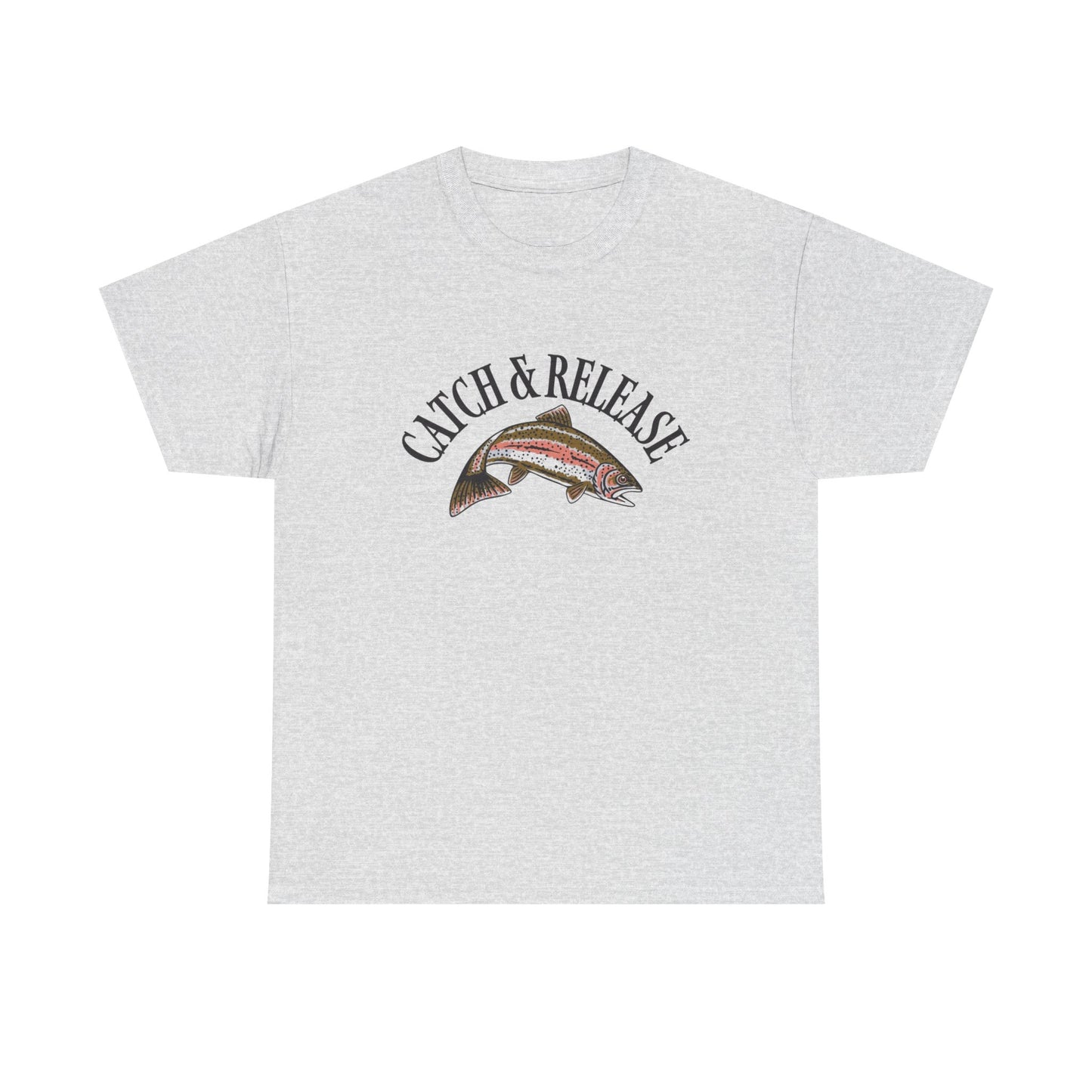 Catch And Release Fishing Graphic T Shirt NEW ADULT