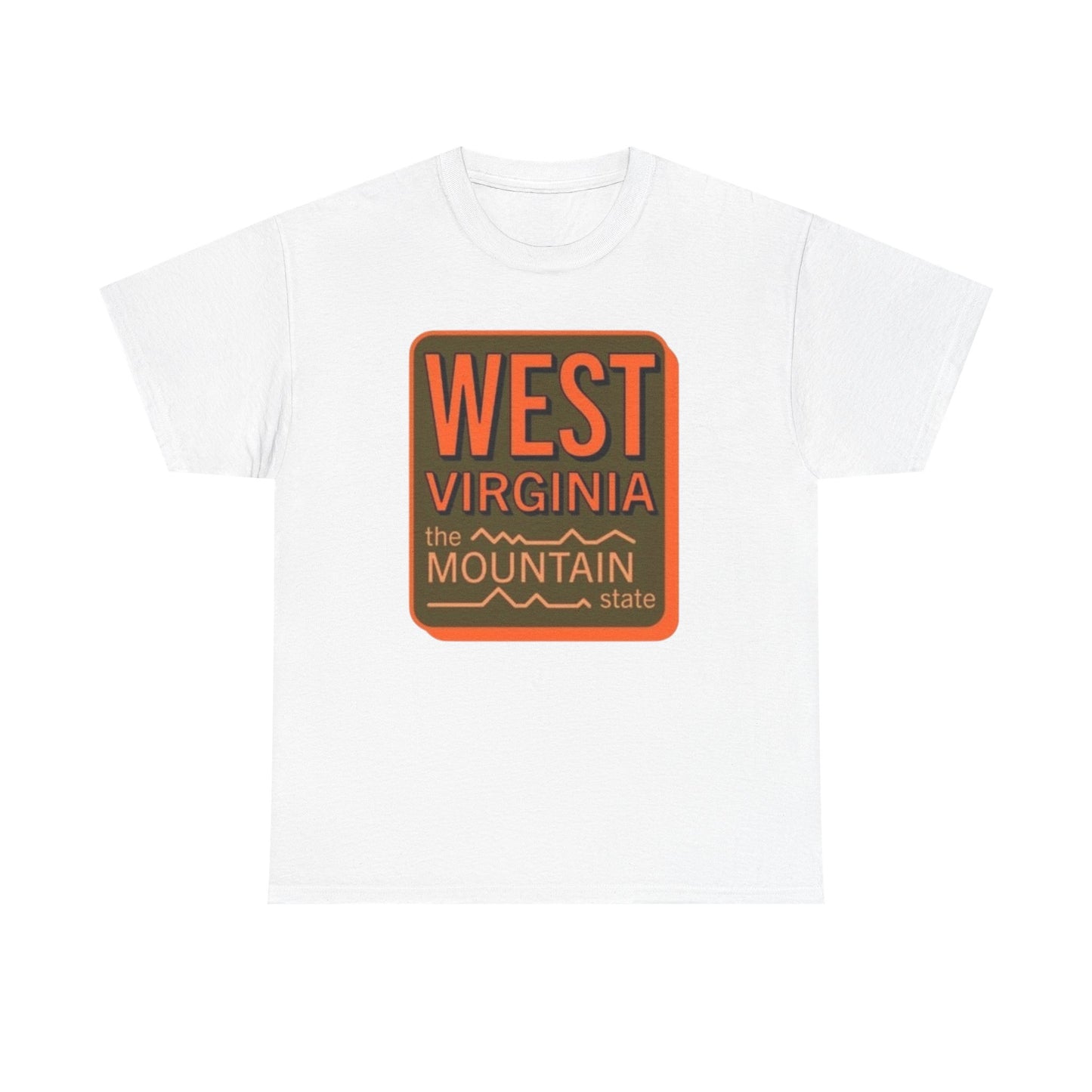 West Virginia Graphic T Shirt ADULT NEW Unisex Heavy Cotton Tee