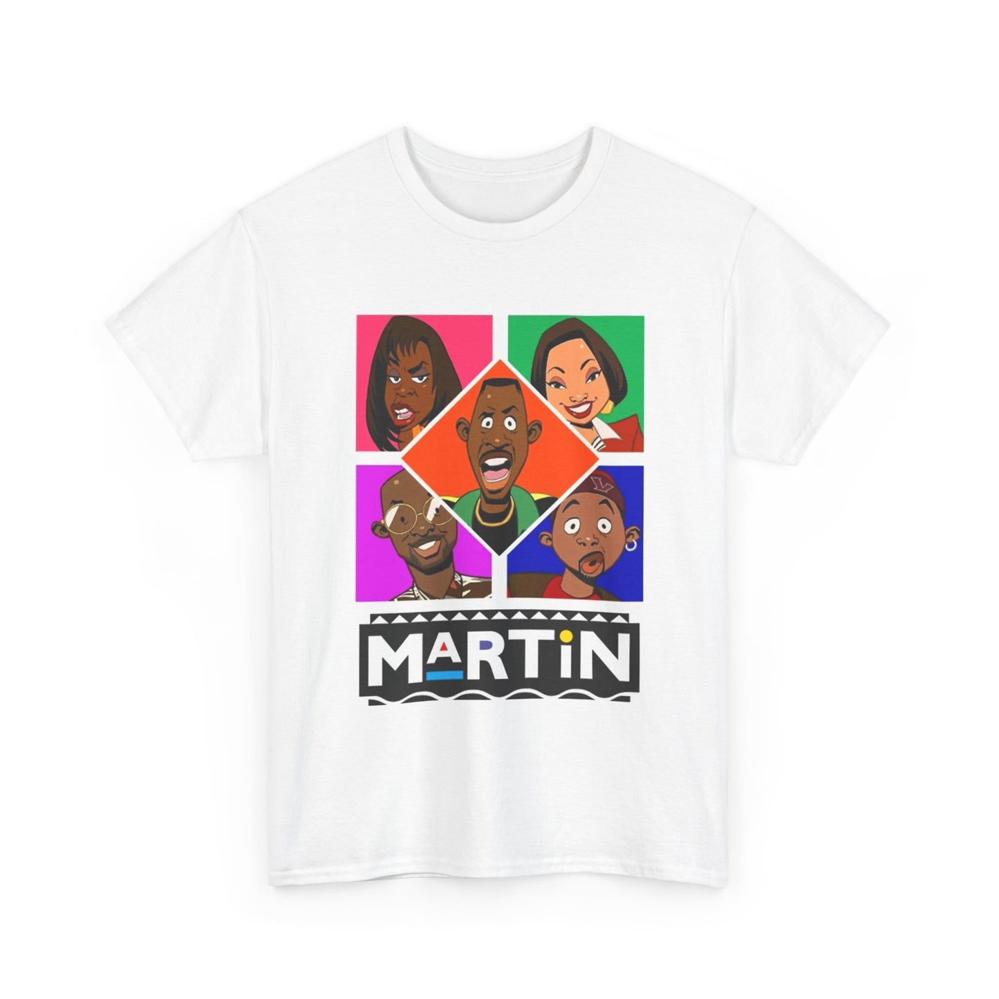 Martin Tv Show Tshirt Vintage Merch Retro Art Unisex Heavy Cotton Tee