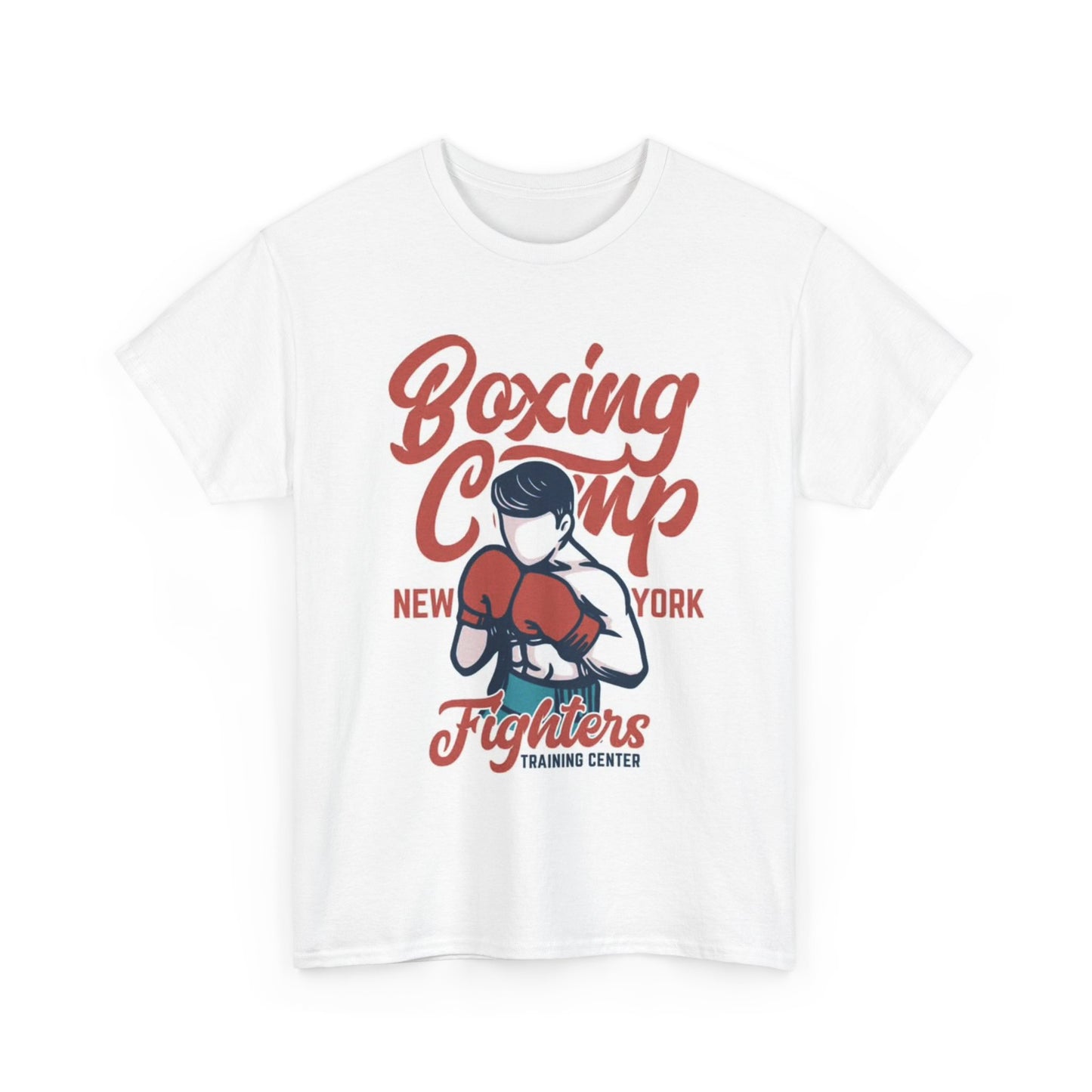 Boxing Camp Tshirt Vintage New York Graphic UFC GYM Unisex Heavy Cotton Tee