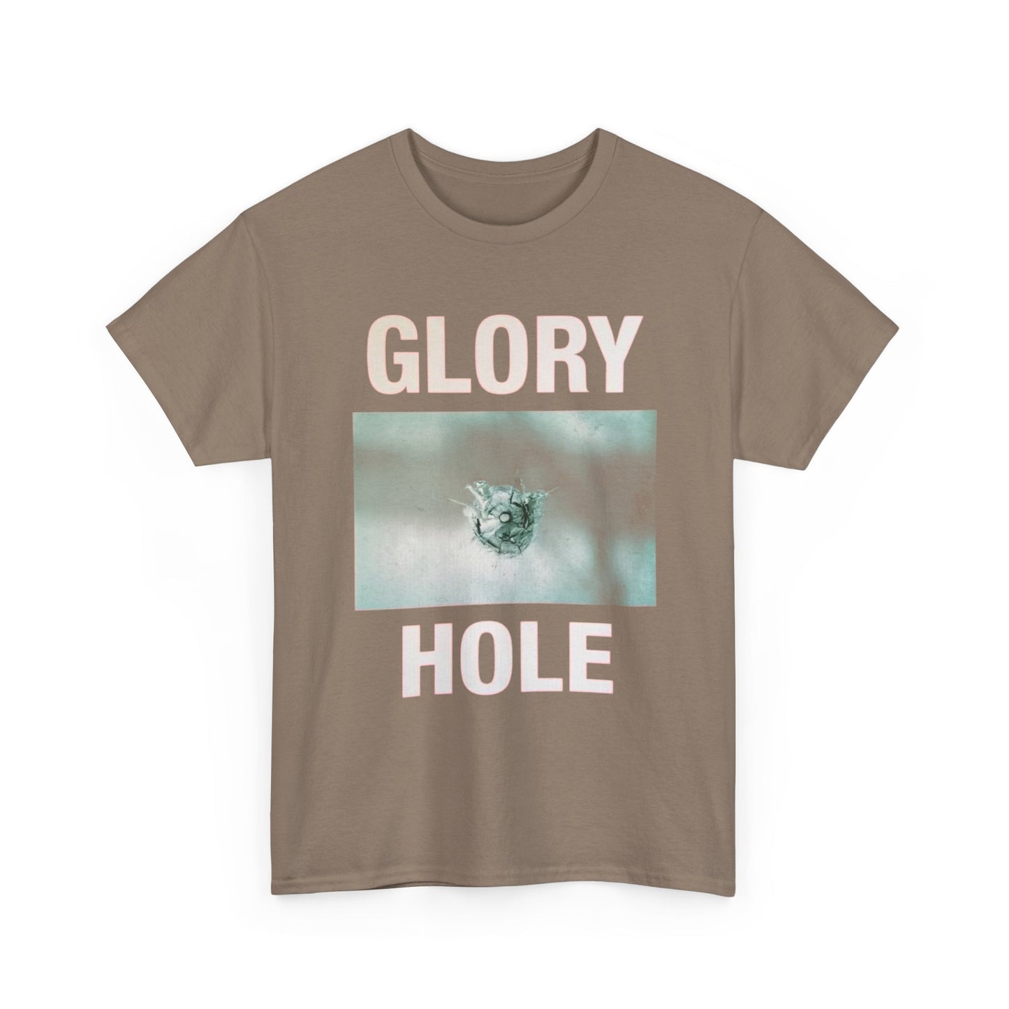 Glory Hole Graphic T Shirt Unisex Heavy Cotton Tee Gift New