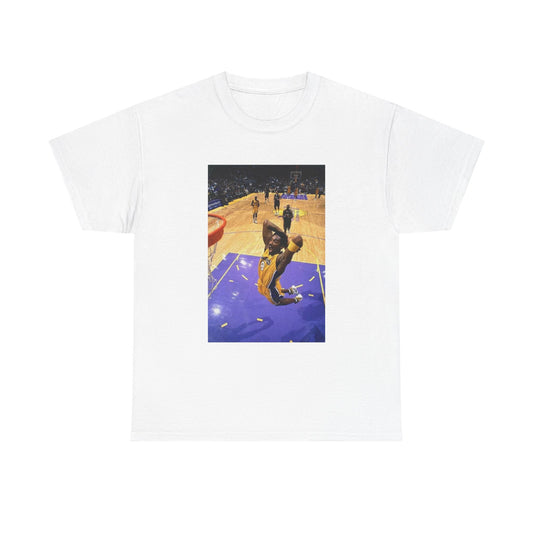 Kobe BasketBall Tshirt Vintage Lakers Retro Dunk Unisex Heavy Cotton LA