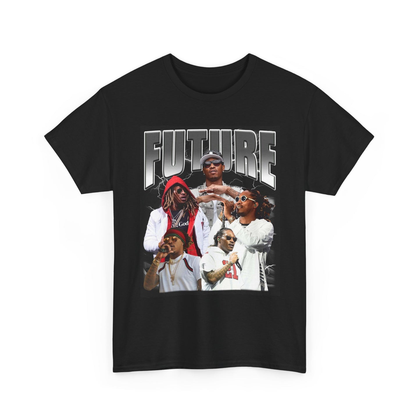 Future Graphic T Shirt Vintage Rap Hip Hop Pluto Unisex Heavy Cotton Tee