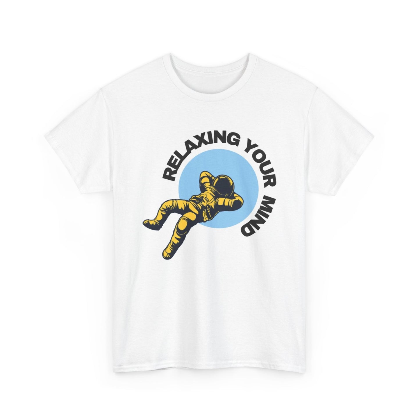Relaxing Your Mind Graphic T Shirt Men's Heavy Cotton Tee