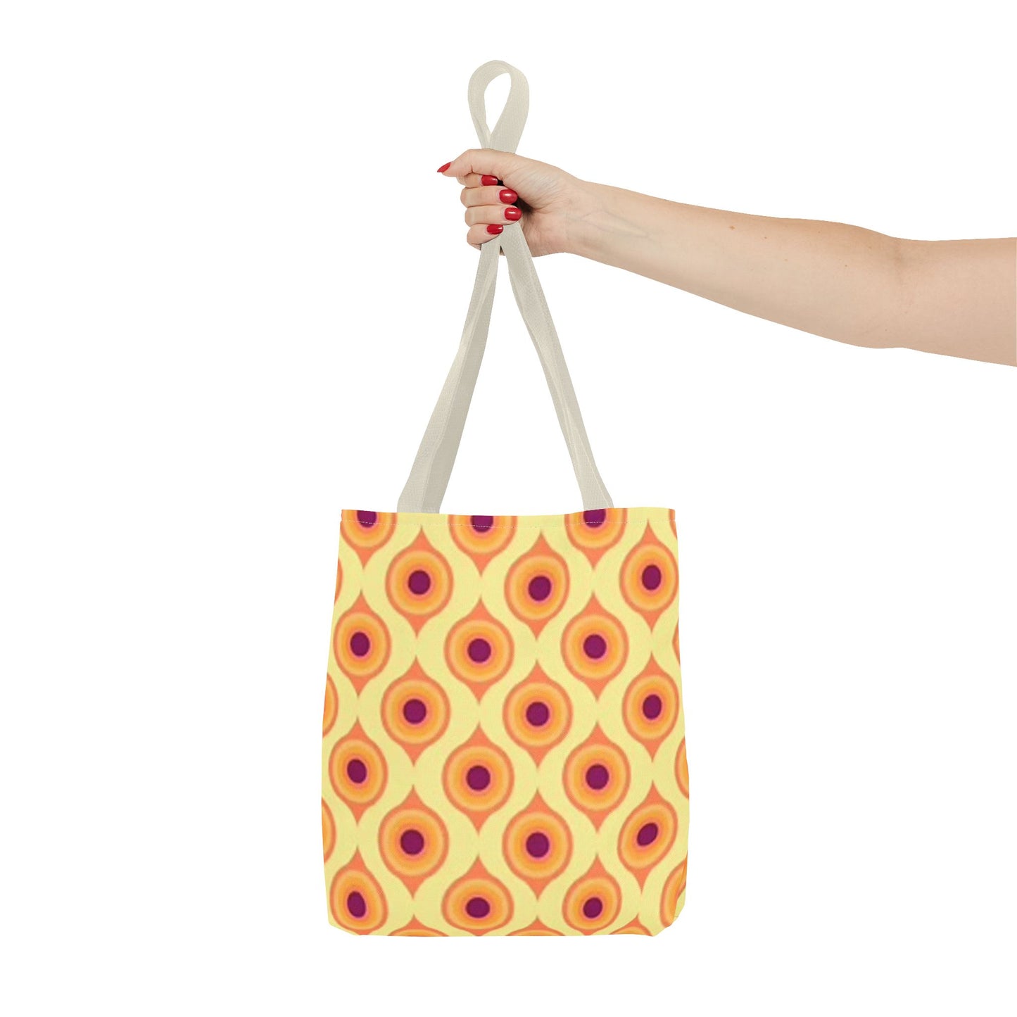 BRAND NEW Modern 70s Era Vibe GRAPHIC Tote Bag (AOP)