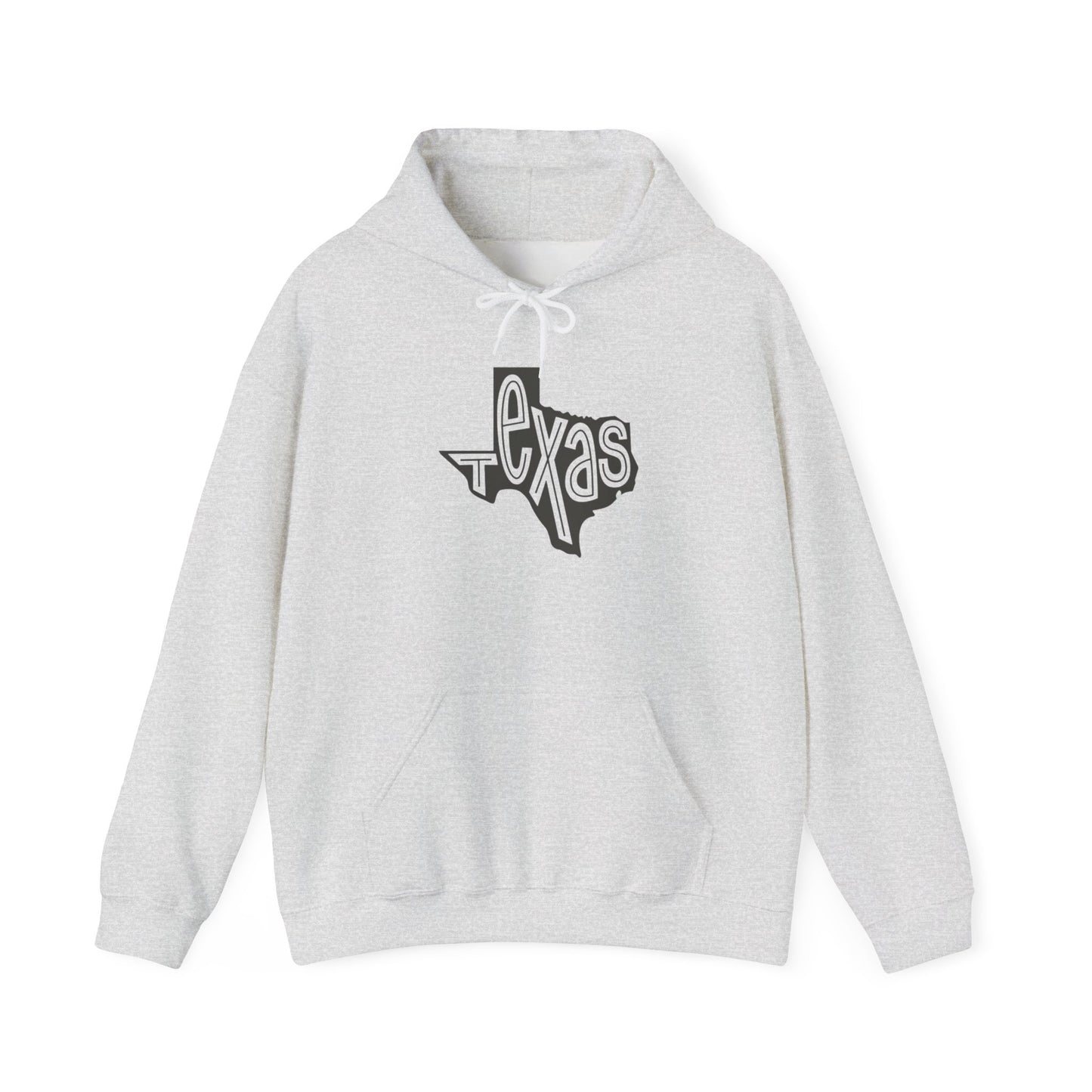 State Of Texas Graphic Hoodie Longhorns Unisex Heavy Blend™ Hooded Sweatshirt