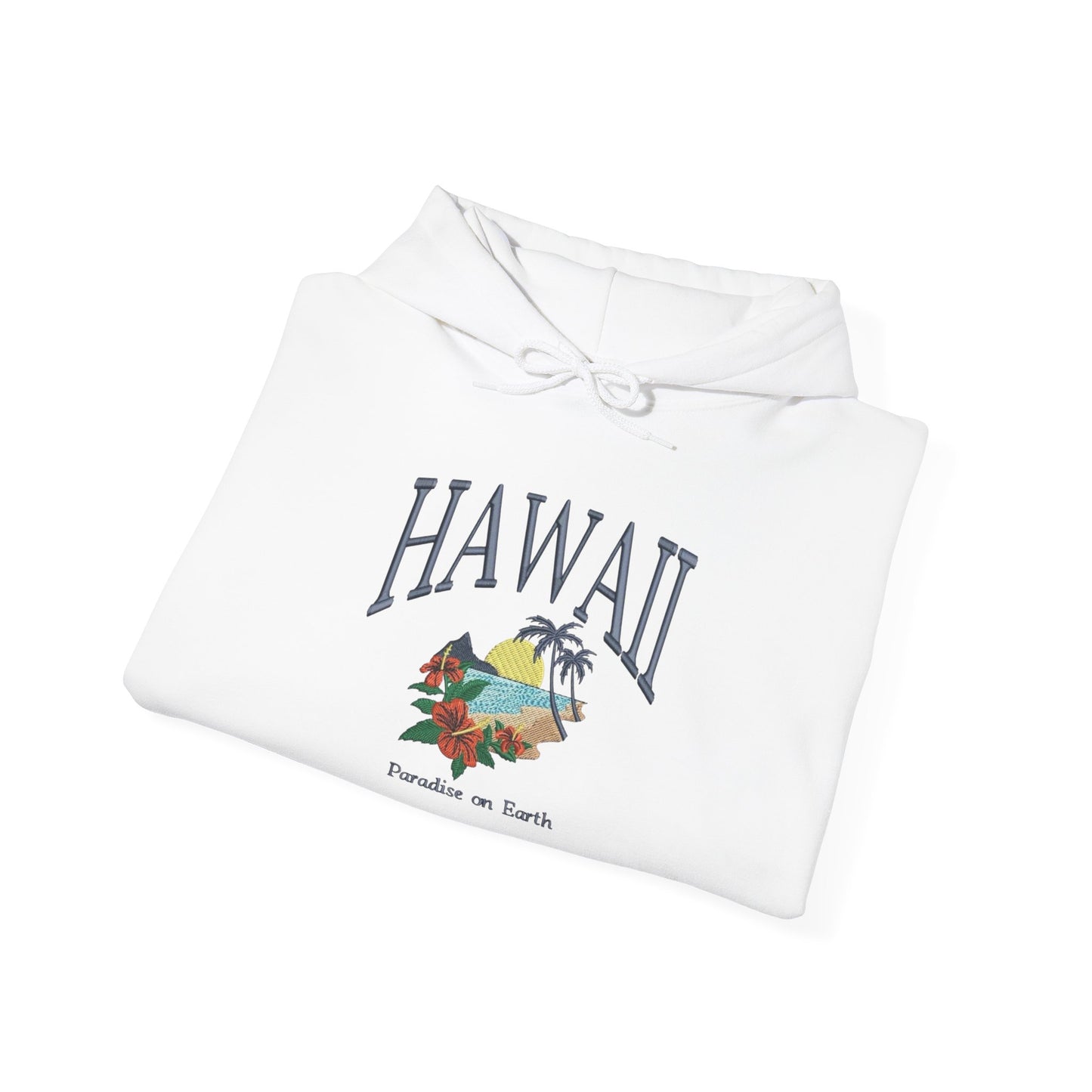 Hawaii Paradise On Earth Graphic Hoodie NEW Heavy Blend™ Sweatshirt