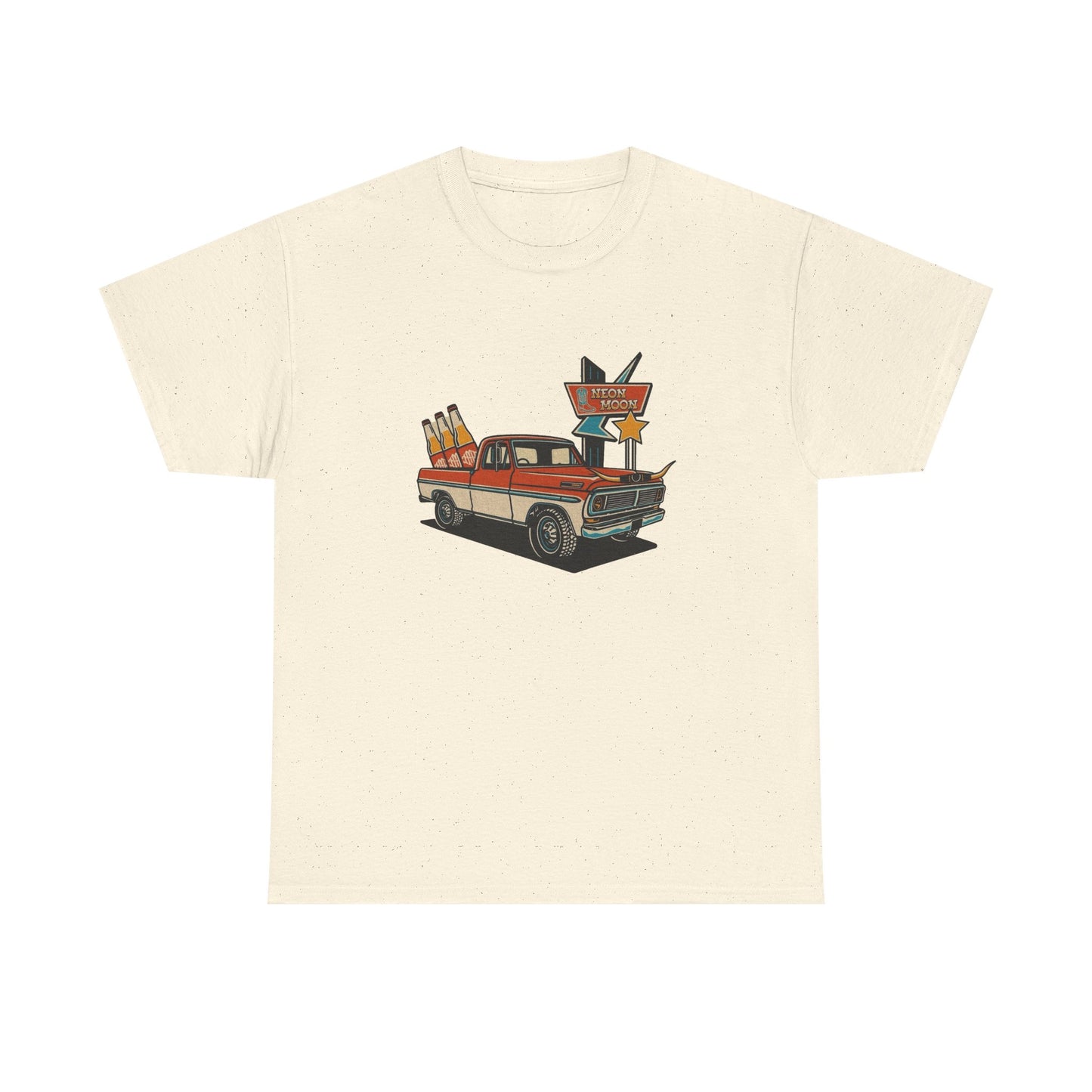 Neon Moon Country Graphic T Shirt NEW Unisex Heavy Cotton Tee