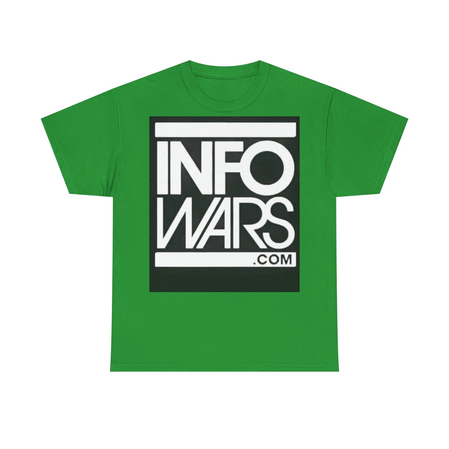 Info Wars Tshirt Alex Jones Rogan American Funny Podcast Unisex Heavy Cotton Tee